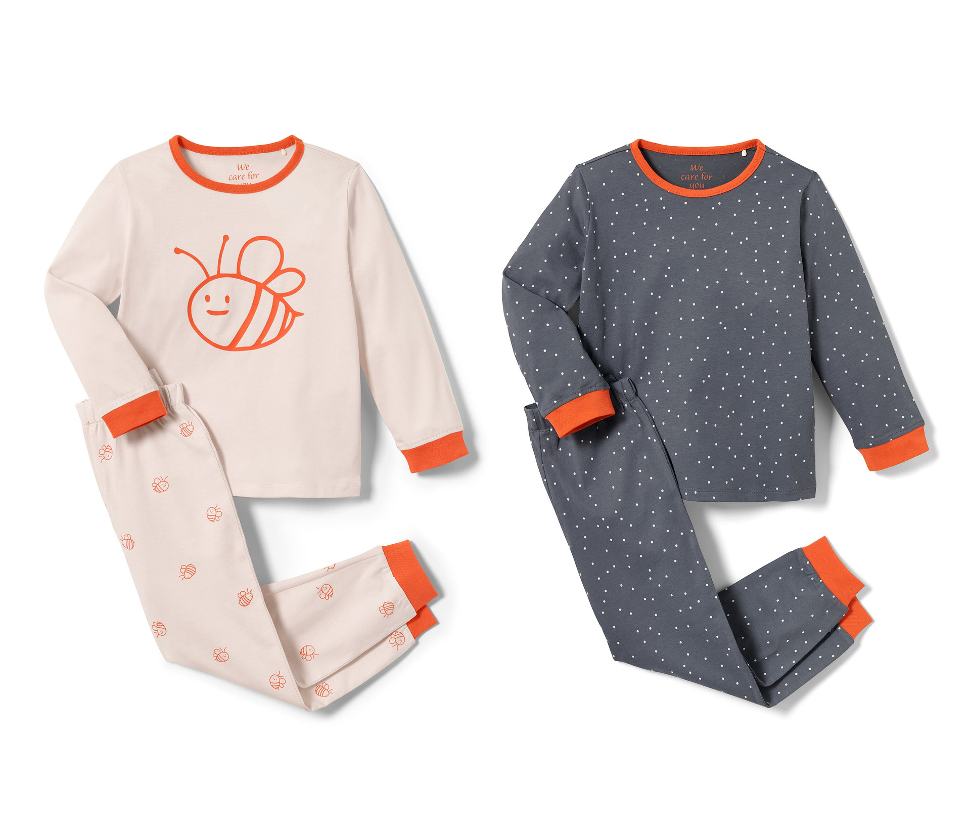 Tchibo - 2 Kleinkinder-Pyjamas - Gr. 98/104 - dunkelblau