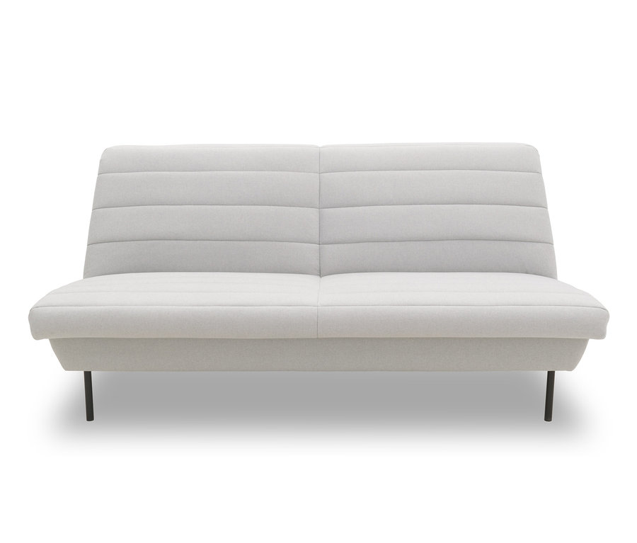 Silberfarbenes 2-Sitzer Sofa der Marke LOOKS by Wolfgang Joop.