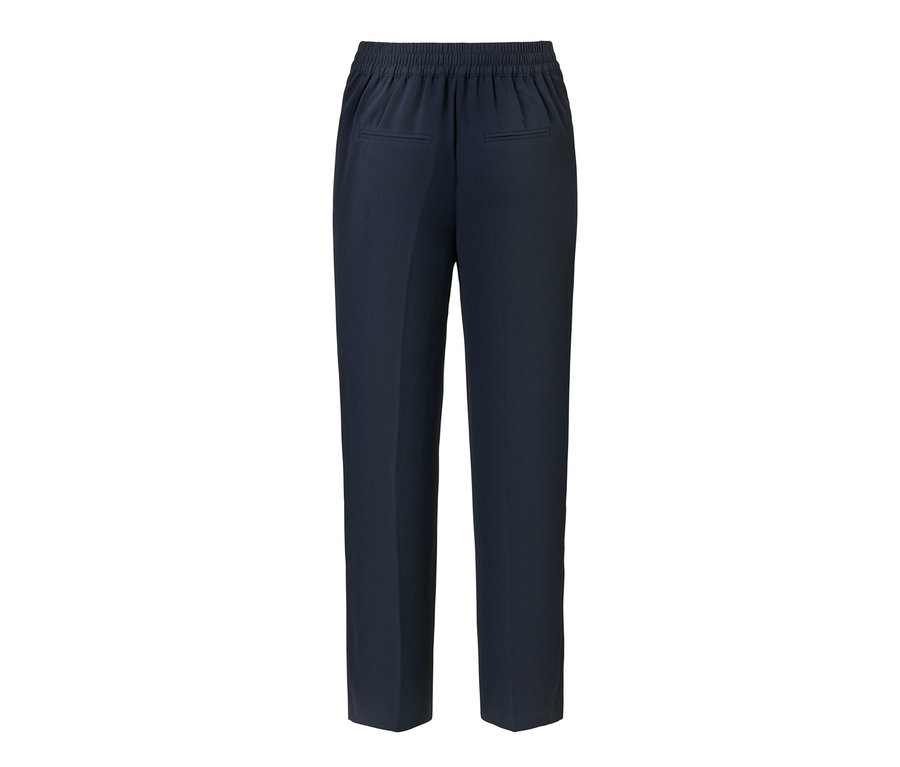 Dunkelblaue Webhose mit Biese.