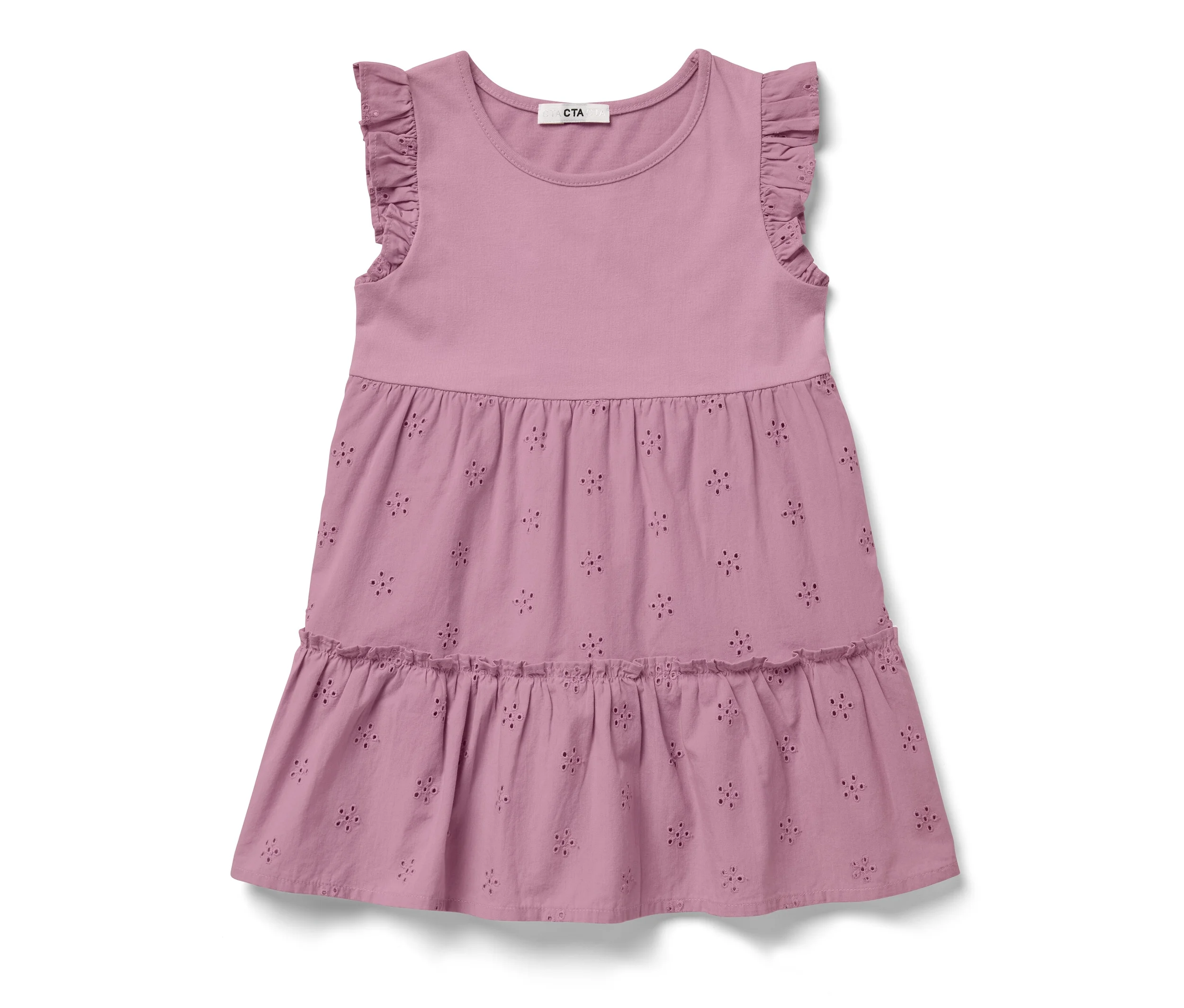 Tchibo - Kinder-Kleid - Gr. 98/104 - rosa
