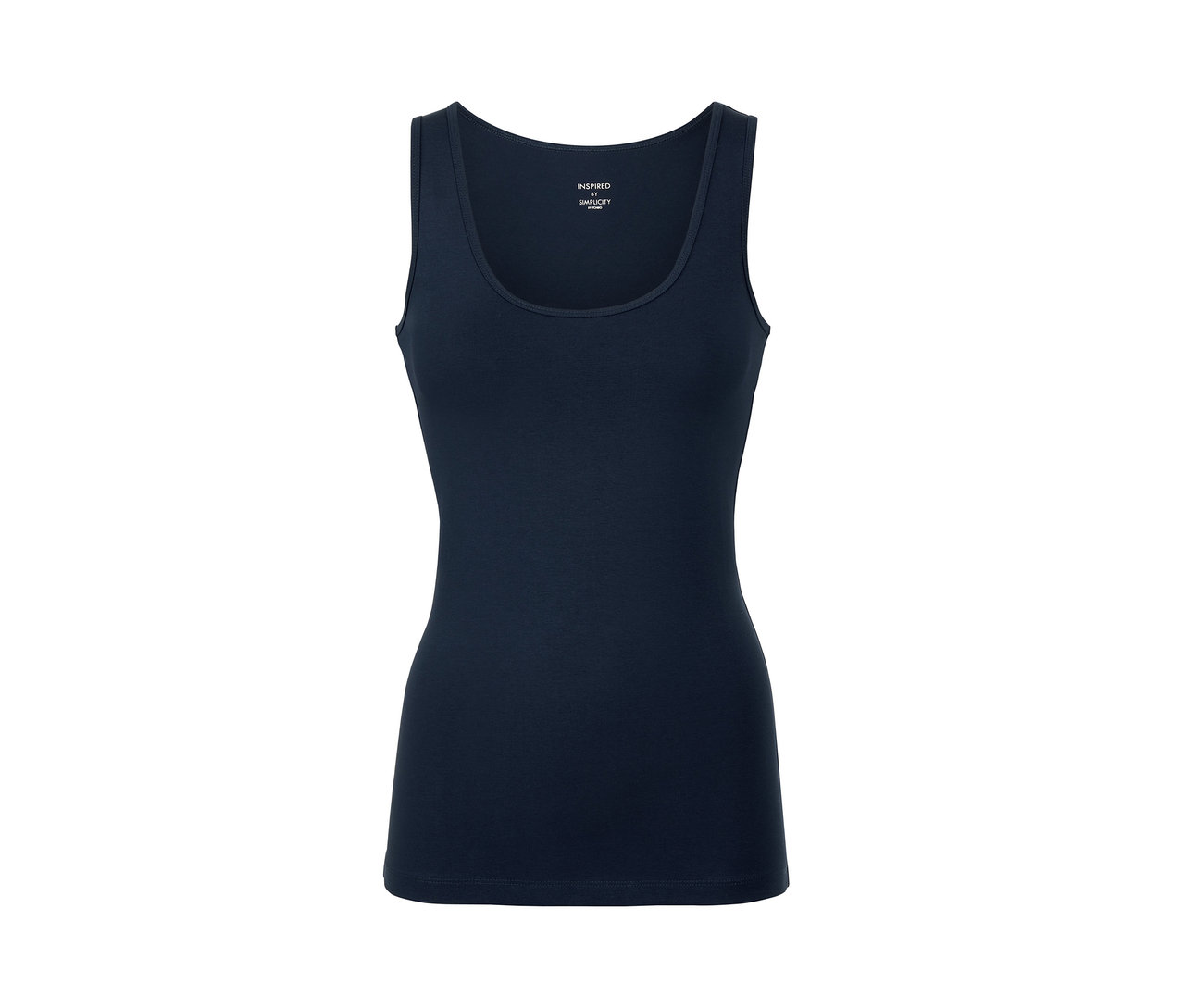 Dunkelblaues Top, 3er Pack