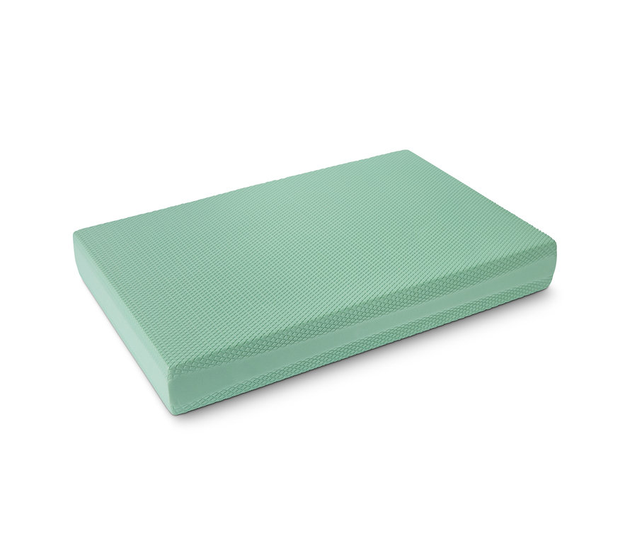 Grünes Balance-Pad.