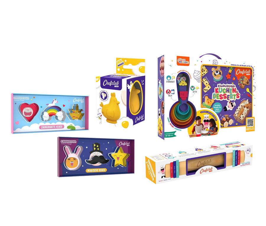 Chefclub Dessert und Keks-Back-Set.