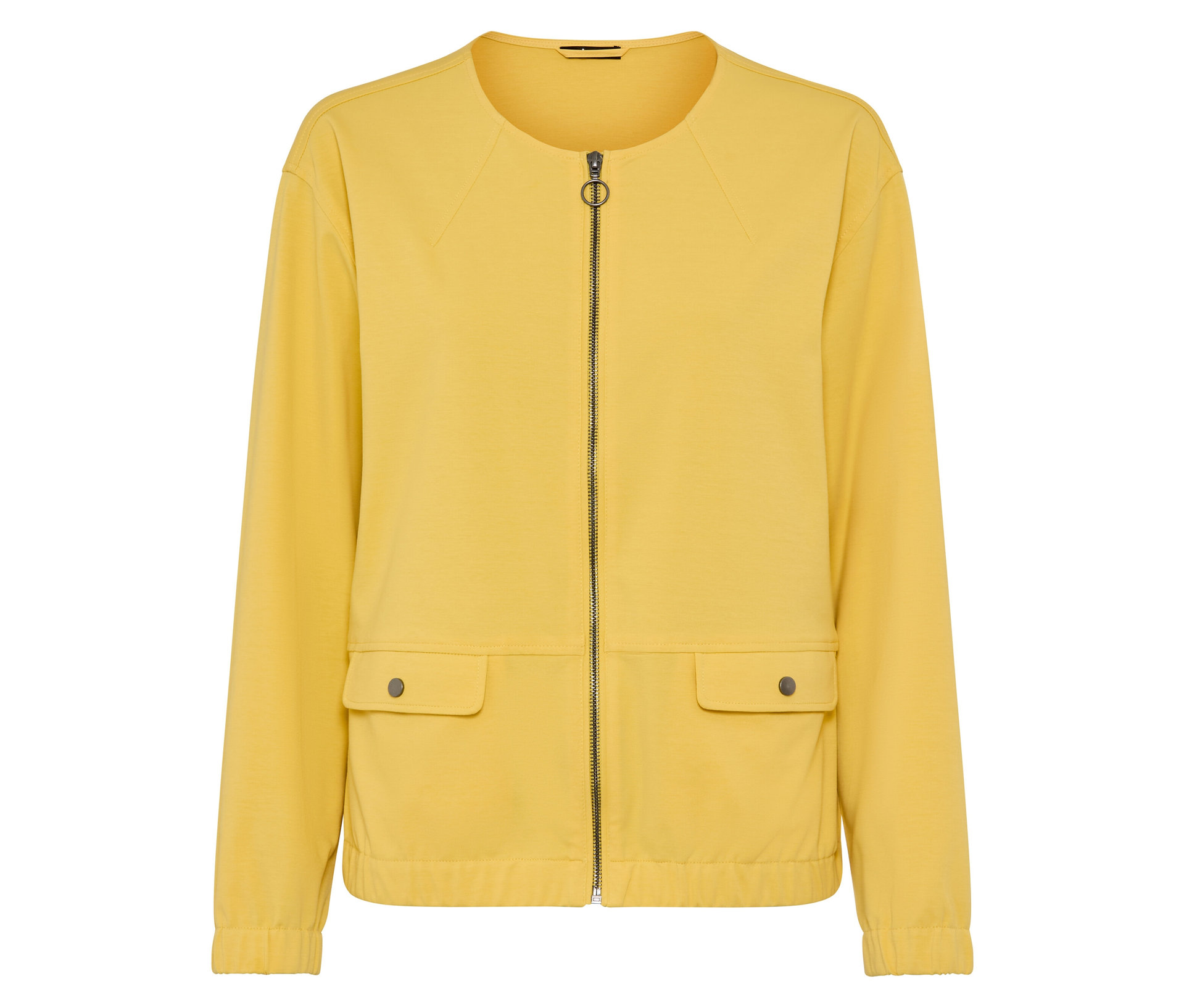 Olsen Sweatjacke - Damen - Gr. 44 - gelb - gelb