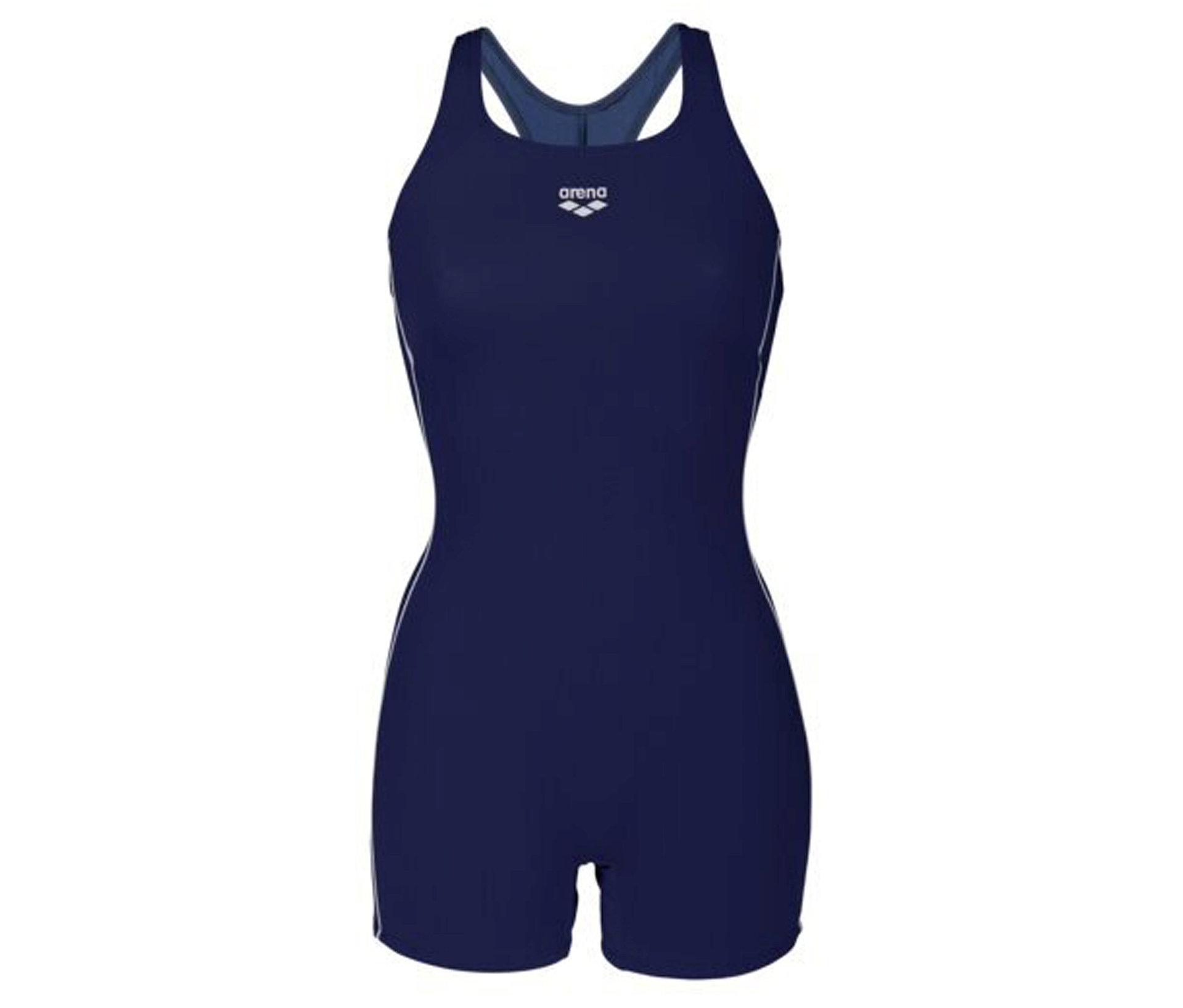 Performance Damen-Badeanzug mit Bein »Finding R« - Damen - Gr. 46 - dunkelblau - dunkelblau