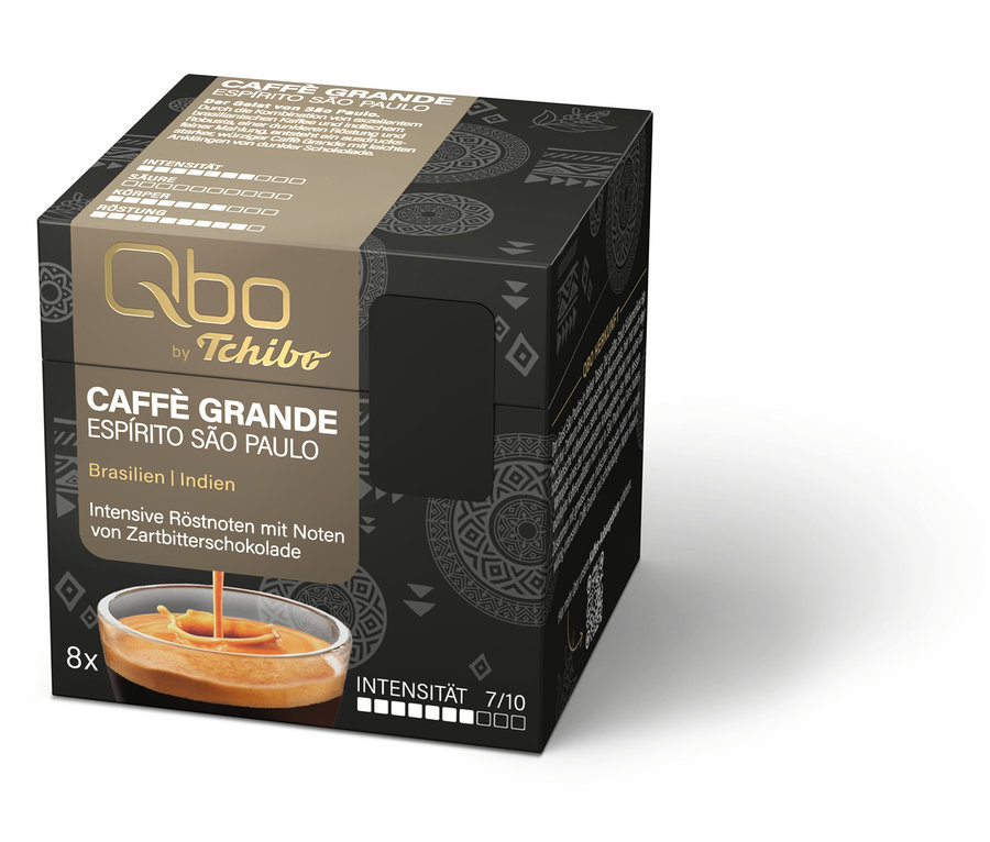Qbo Caffè Grande ESPÍRITO SÃO PAULO - 8 Kapseln
