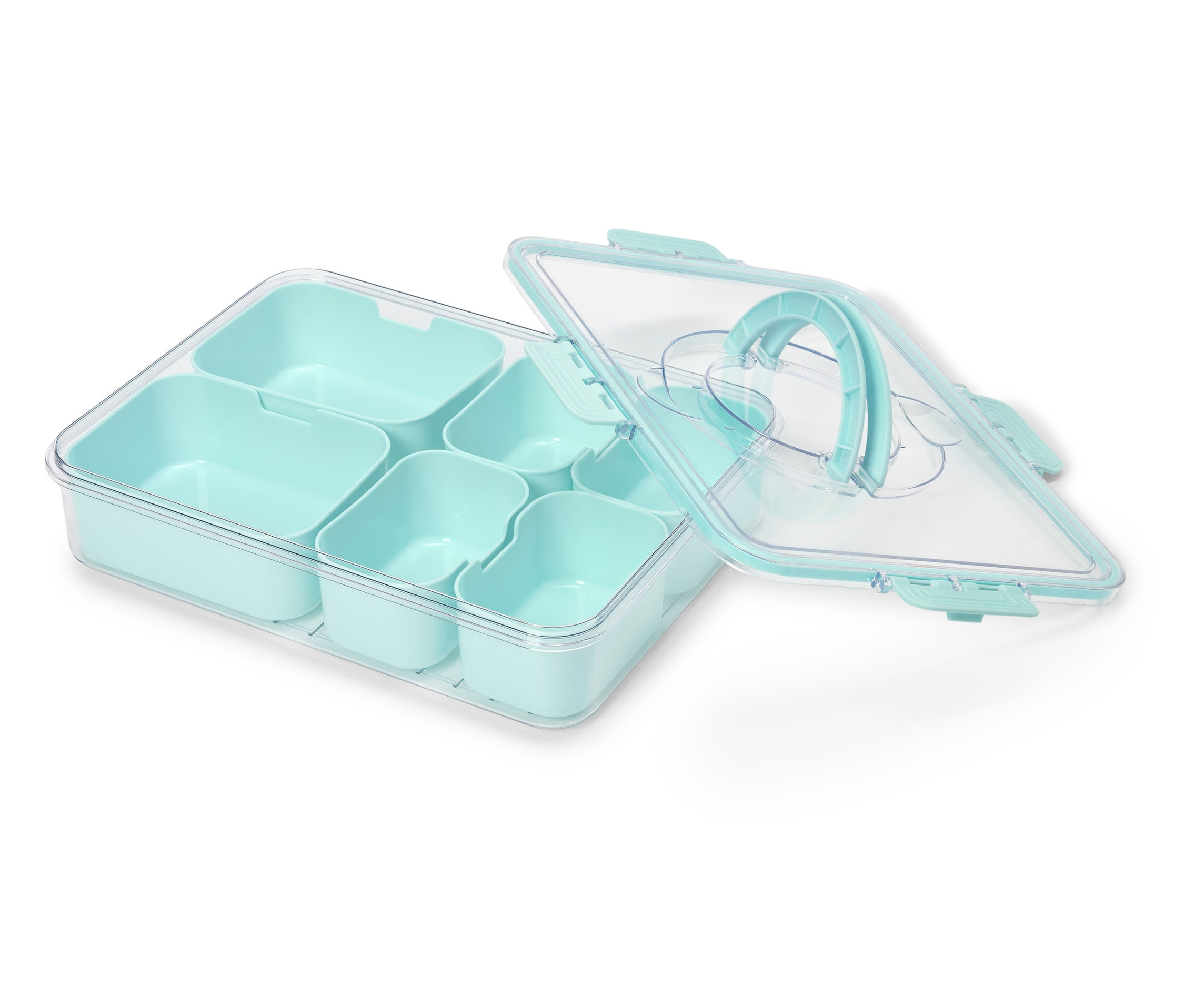 Tchibo - Snacktray To-Go - türkis - Kunststoff