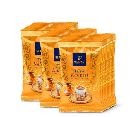 Mehrere Packungen Türk Kahvesi (Turkish Coffee) - 30x 100 g Gemahlen.