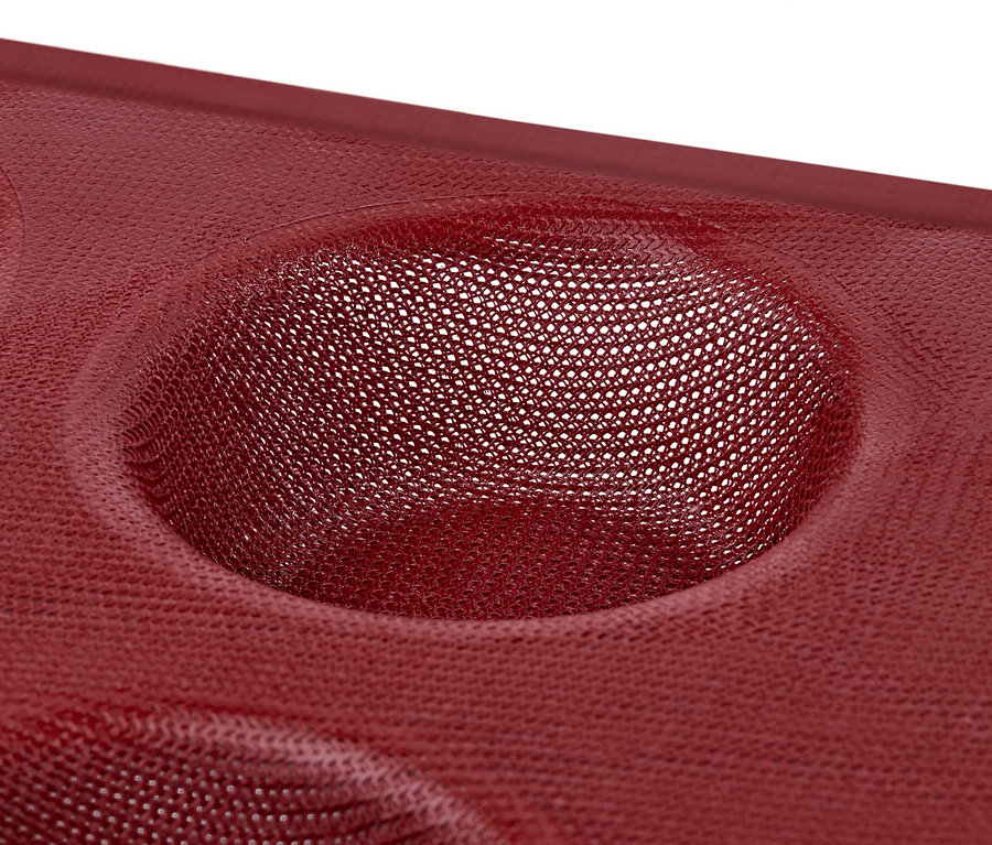 Detailaufnahme einer Profi-Brötchenbackform.