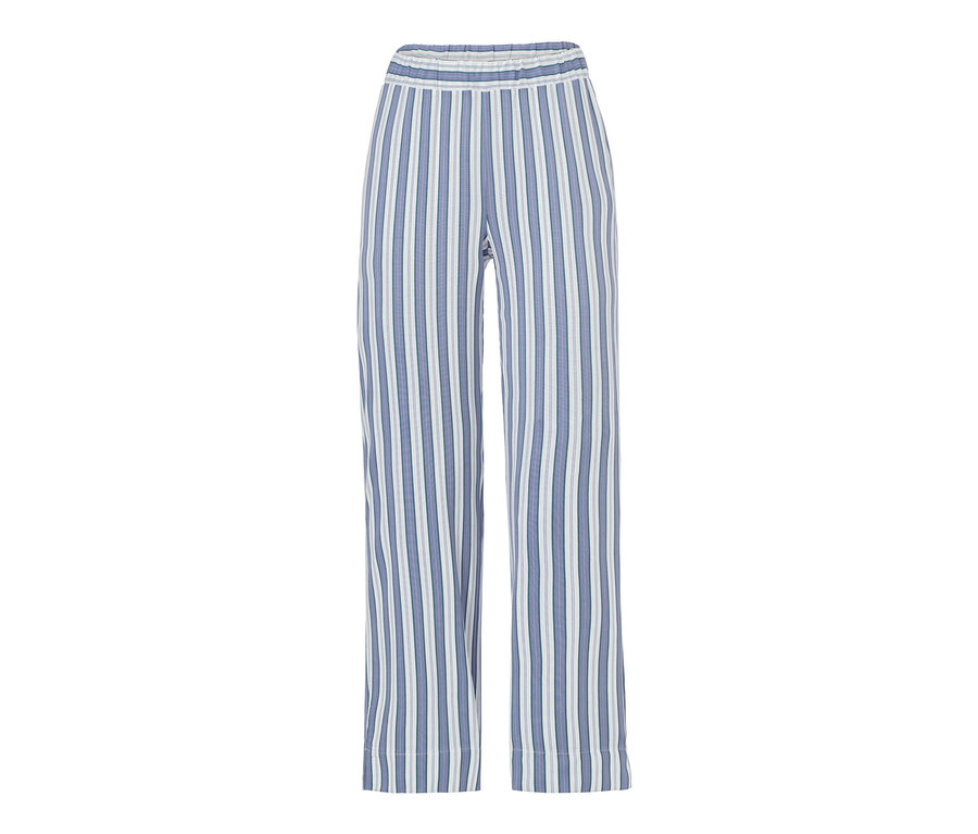 Gestreifte Pyjamahose.