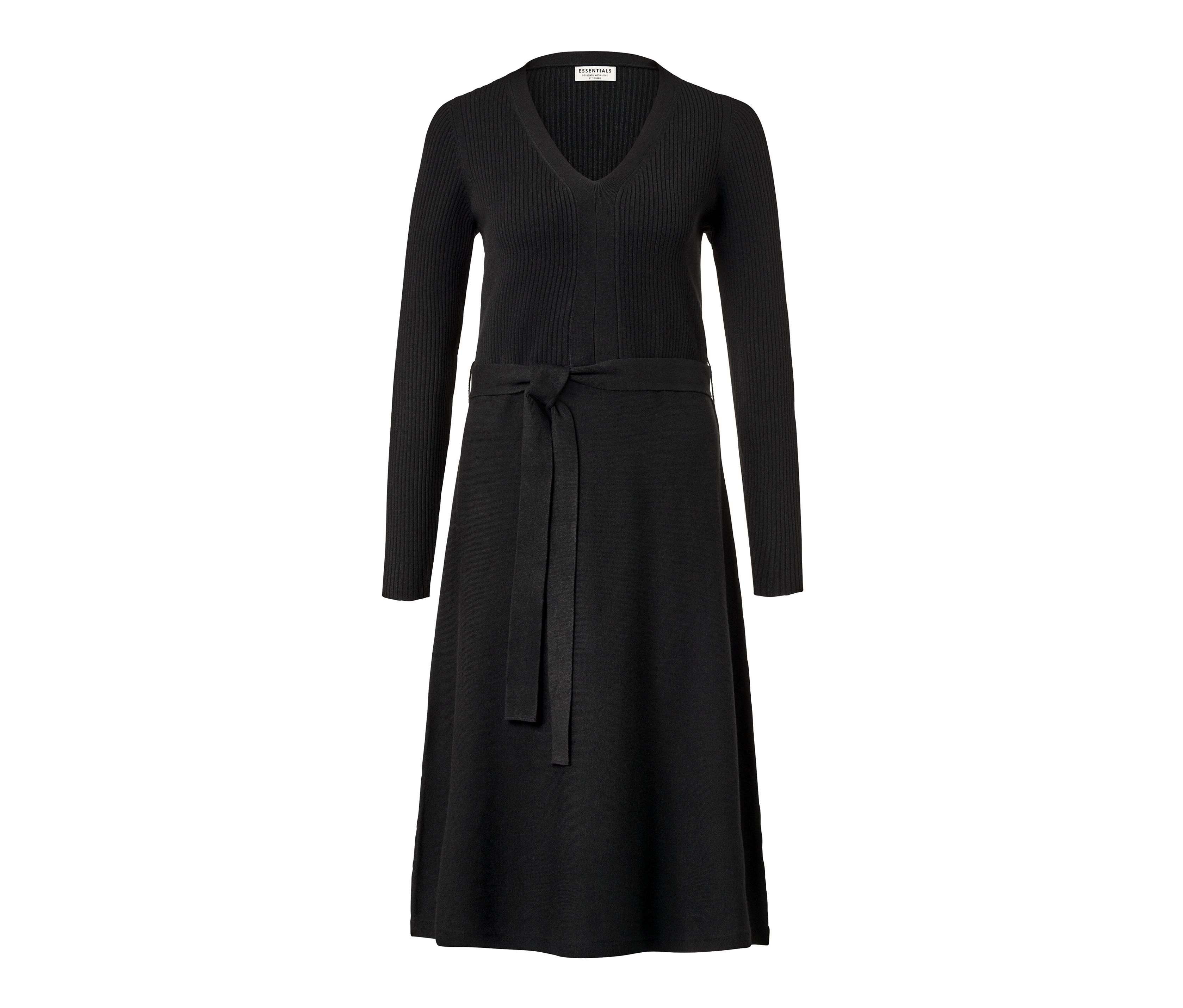 Thumbnail - Tchibo - Strickkleid - Damen - Gr. M - schwarz