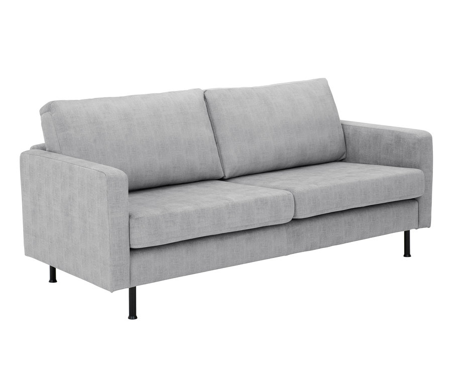 Helles graues Max-Winzer® Sofa, 2,5-Sitzer »Cornelius«.