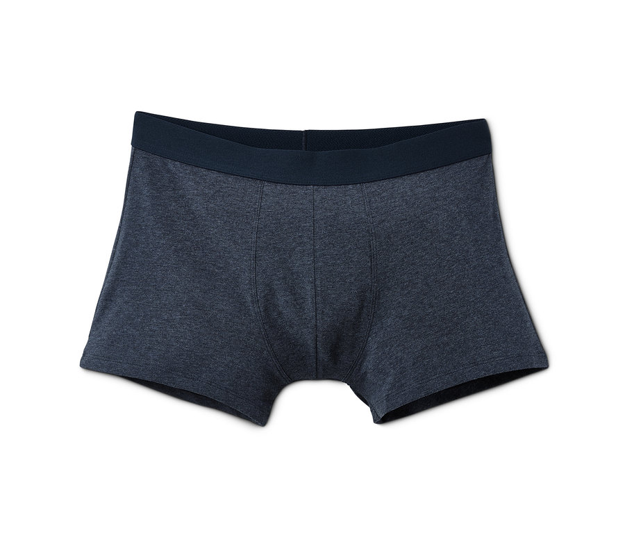 Einzelne marineblaue 5 Slipboxer.