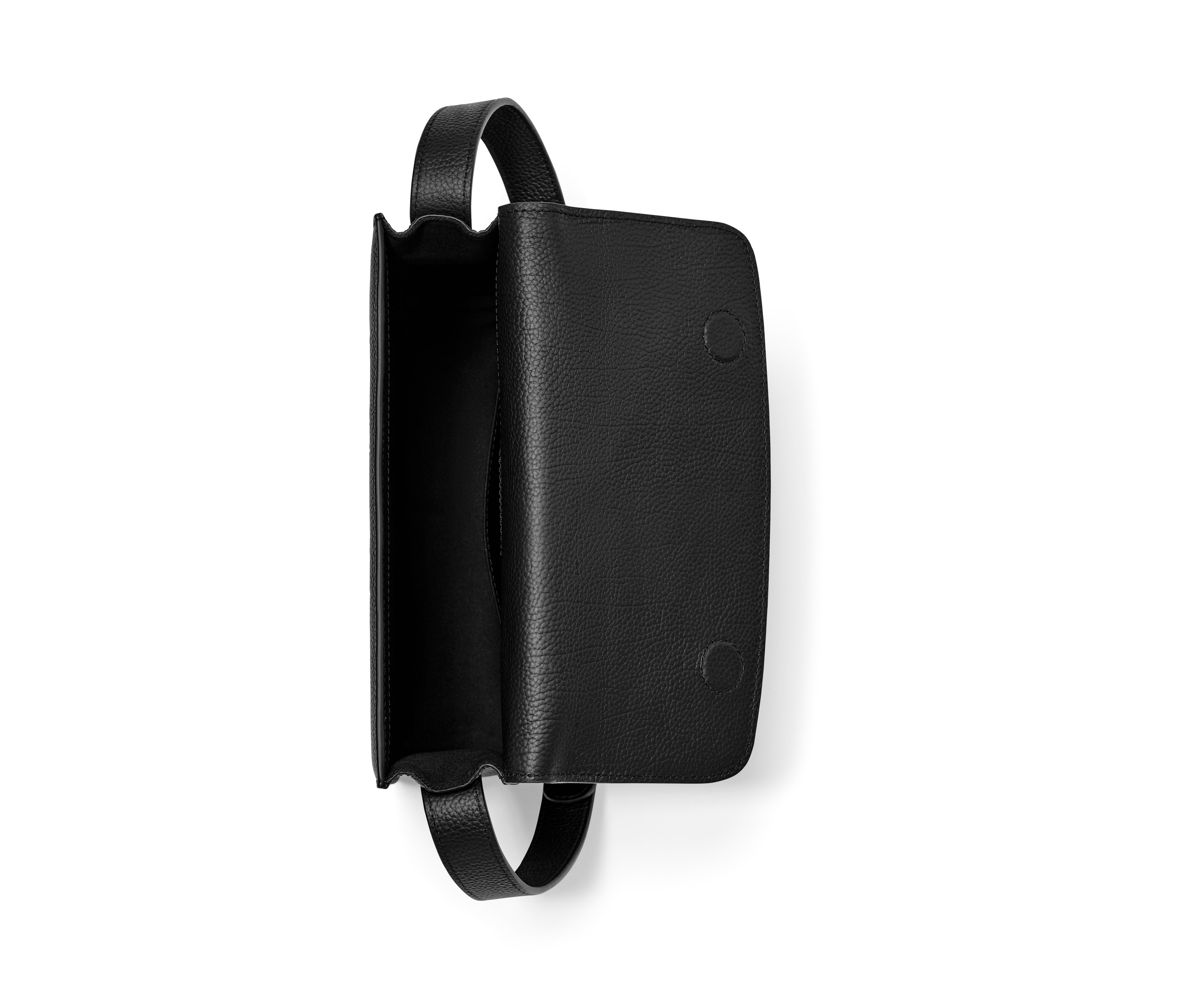 Thumbnail - Tchibo - Leder-Umhängetasche »Goldpfeil« - schwarz