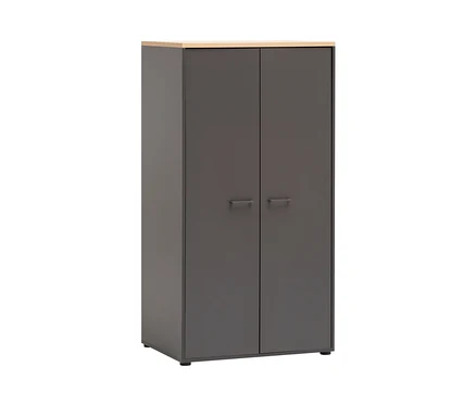 Anthrazitfarbener Mehrzweckschrank »Solea«.