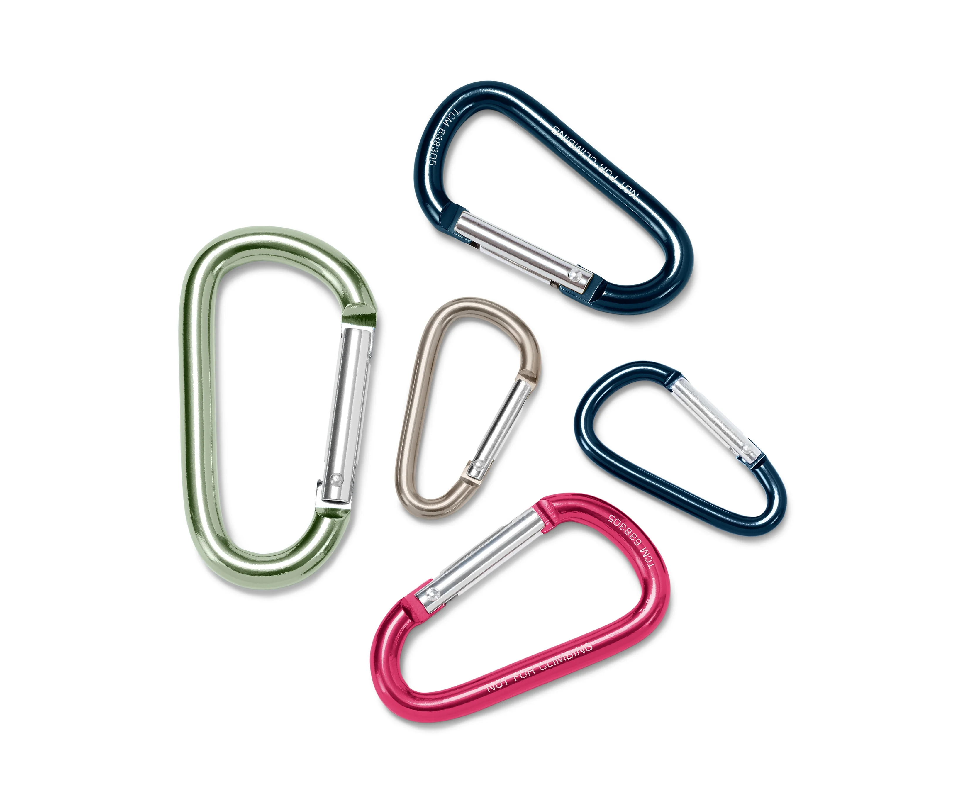 Tchibo - 5 Karabinerhaken - mehrfarbig. Tchibo - 5 Karabinerhaken - mehrfarbig <![CDATA[5 Karabinerhaken Farbe: Mehrfarbig Material: Karabiner Aluminium Federn rostfreier Stahl Maße: Groß ca. 7,5 x 4 cm, mittel je ca. 6,5 x 3,5 cm, klein je ca. 5 x 2,5 cm In Big günstig Kaufen-Tchibo - 5 Karabinerhaken - mehrfarbig. Tchibo - 5 Karabinerhaken - mehrfarbig <![CDATA[5 Karabinerhaken Farbe: Mehrfarbig Material: Karabiner Aluminium Federn rostfreier Stahl Maße: Groß ca. 7,5 x 4 cm, mittel je ca. 6,5 x 3,5 cm, klein je ca. 5 x 2,5 cm