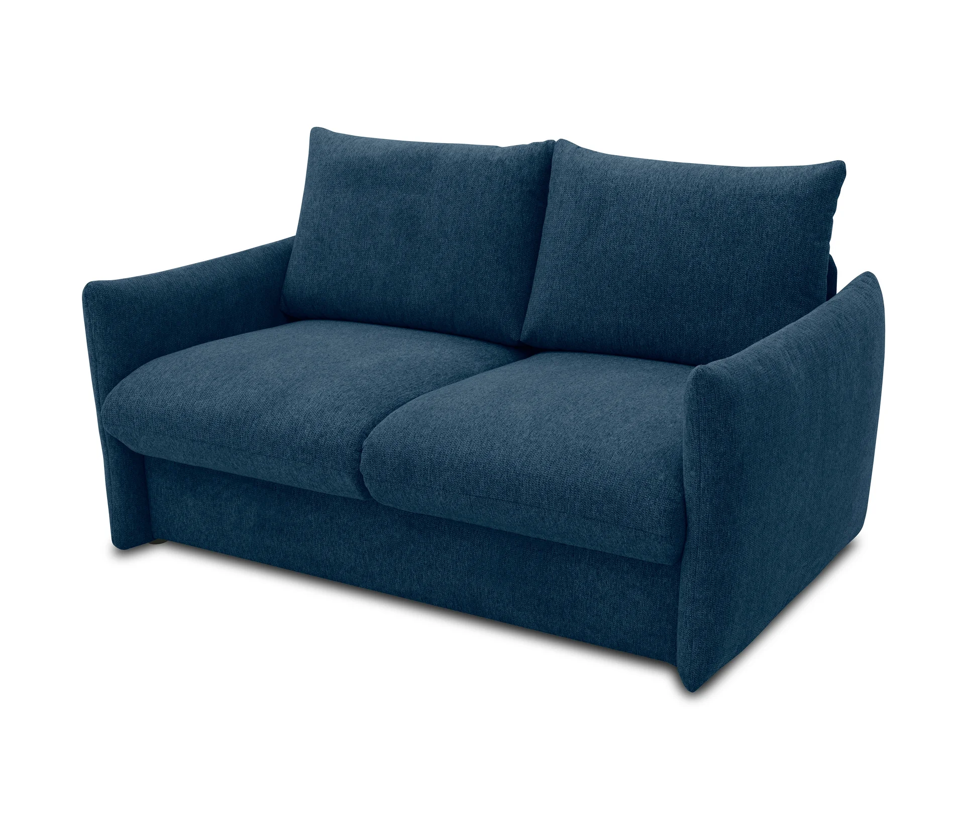 Domo Schlafsofa 2-Sitzer »Helsinki« - 165x195x95cm - blau -