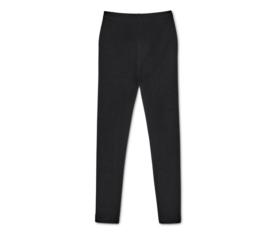 Eine einzelne schwarze 3 Kinder-Leggings.