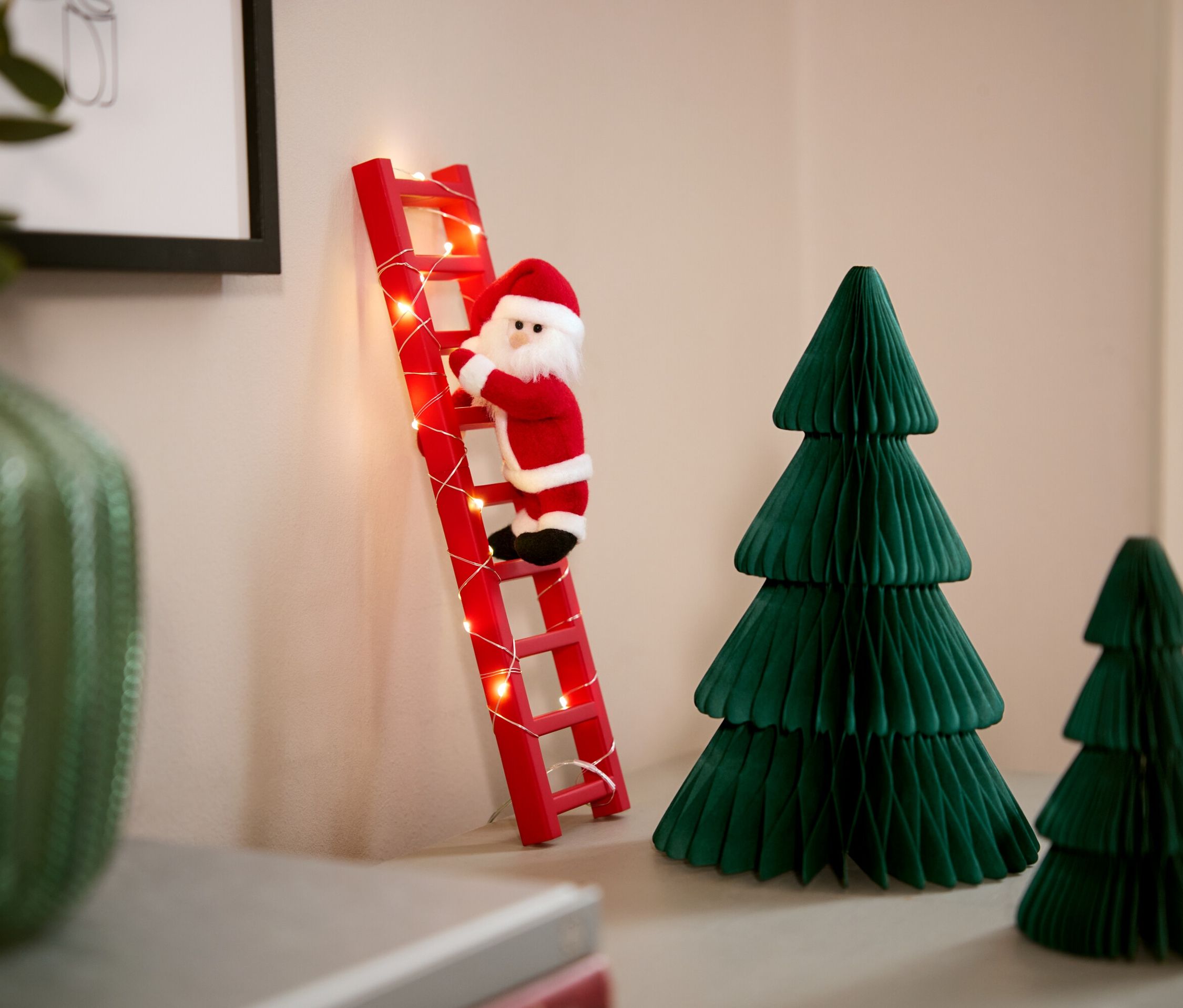 Thumbnail - Tchibo - Weihnachtsdeko-Set mit LED-Lichterkette - schwarz