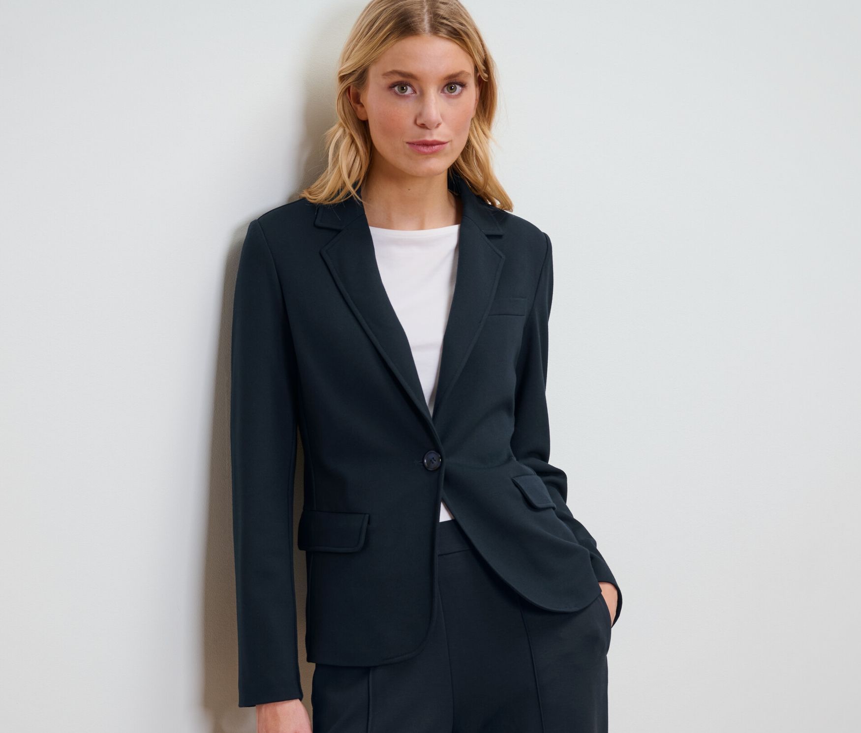 Thumbnail - Tchibo - Jerseyblazer - Damen - Gr. 38 - dunkelblau