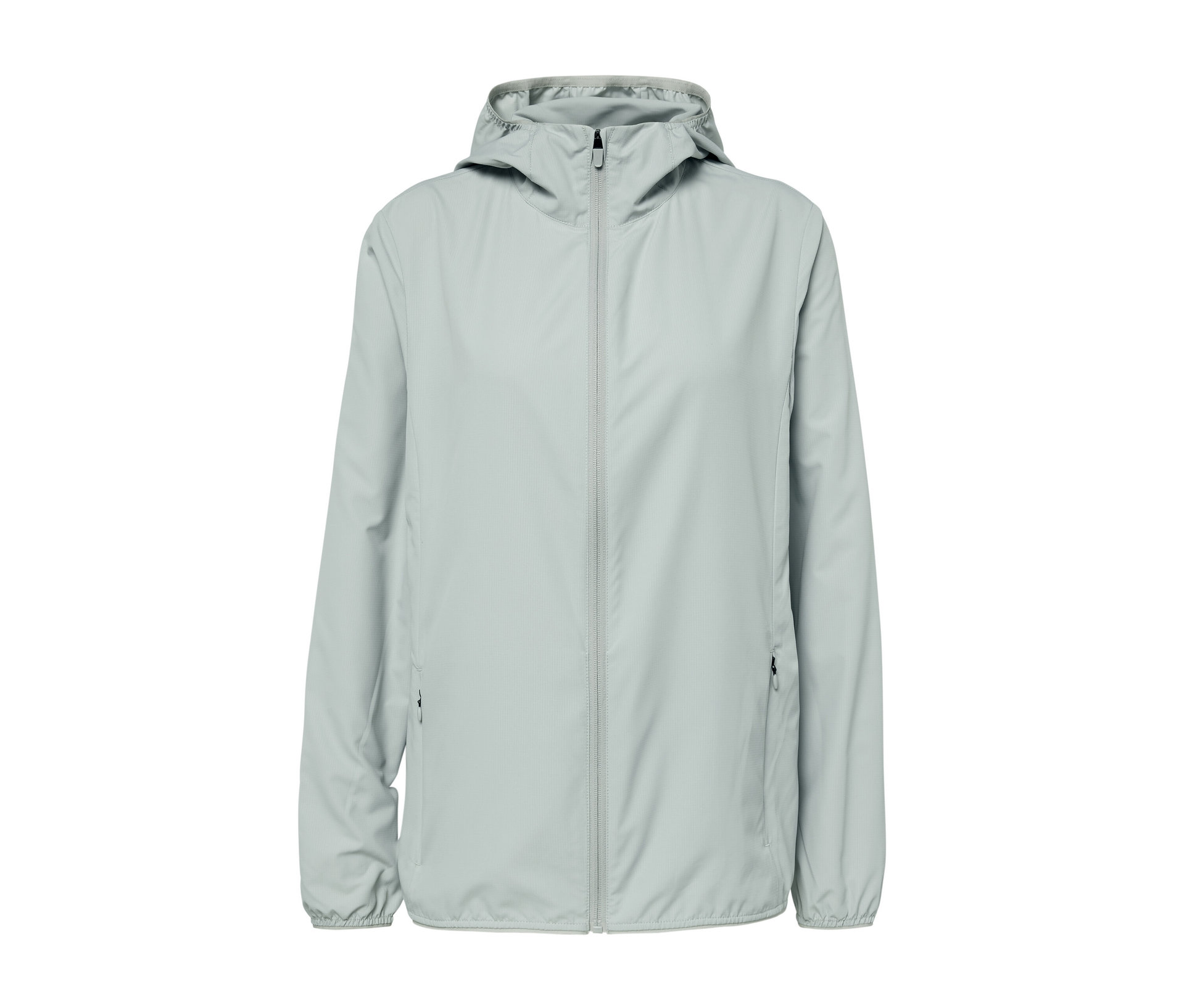 Packbare Funktionsjacke - Damen - Gr. L - grau - grau
