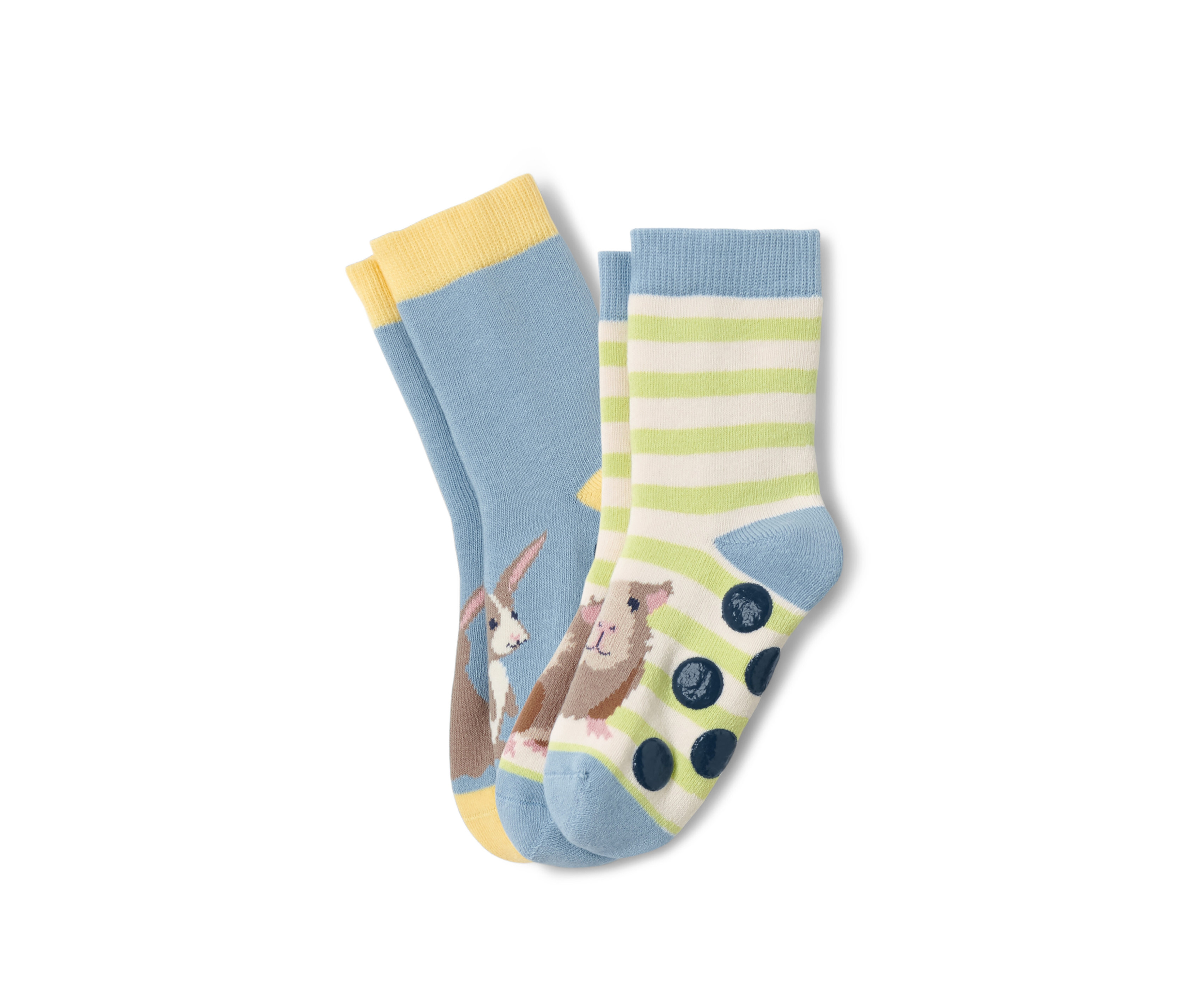 Tchibo - 2 Paar Kleinkind-Antirutsch-Socken - Herren - Gr. 27-30 - hellblau