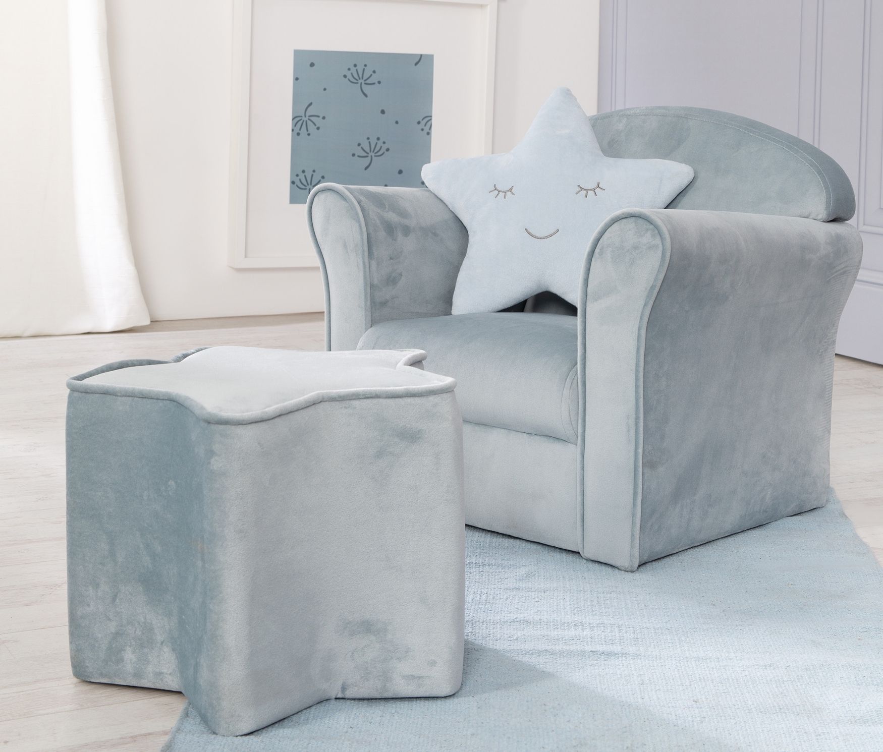 Thumbnail - roba Kindersessel »Lil Sofa« - hellblau