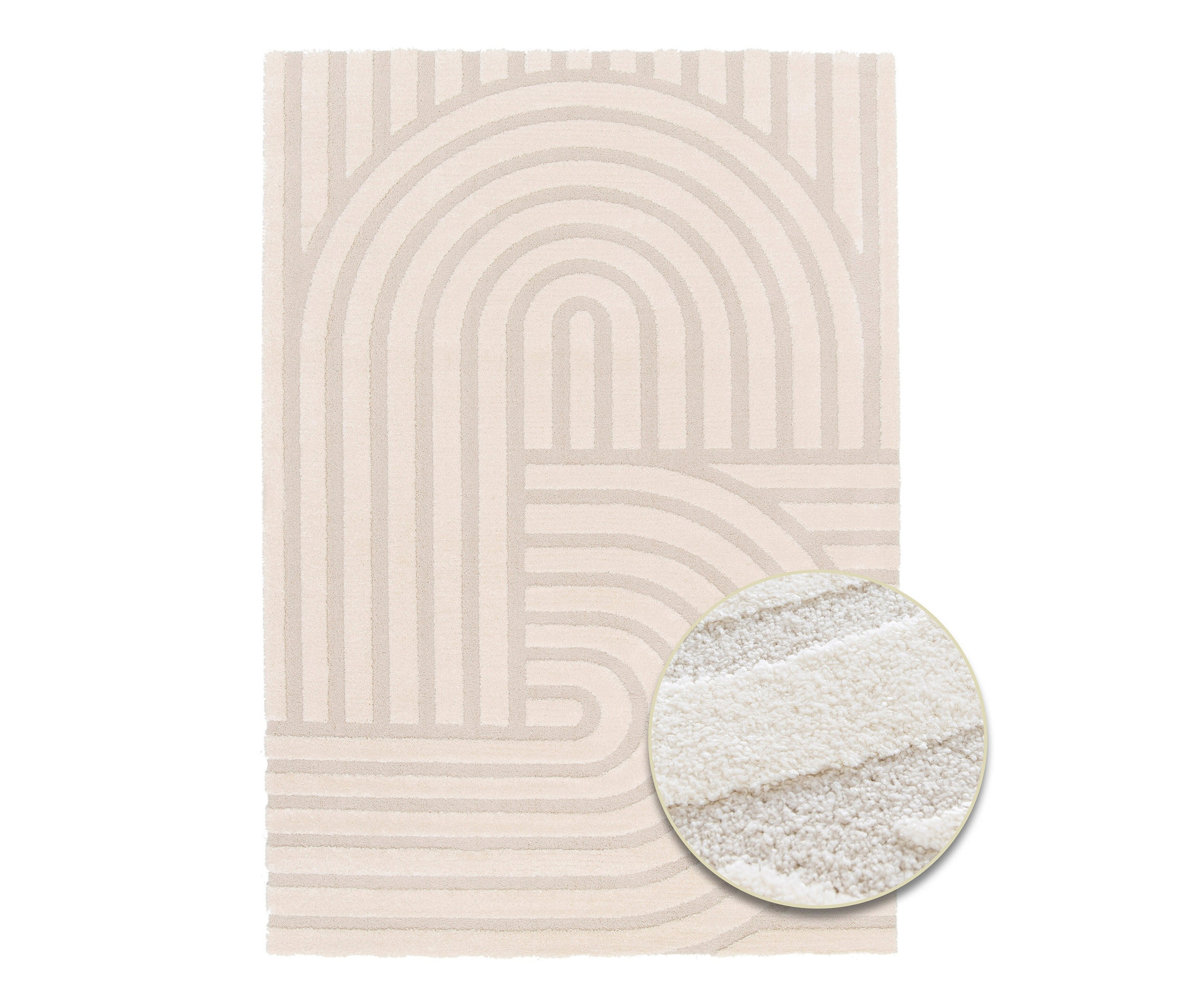 Teppich »Cosmo« - beige - beige