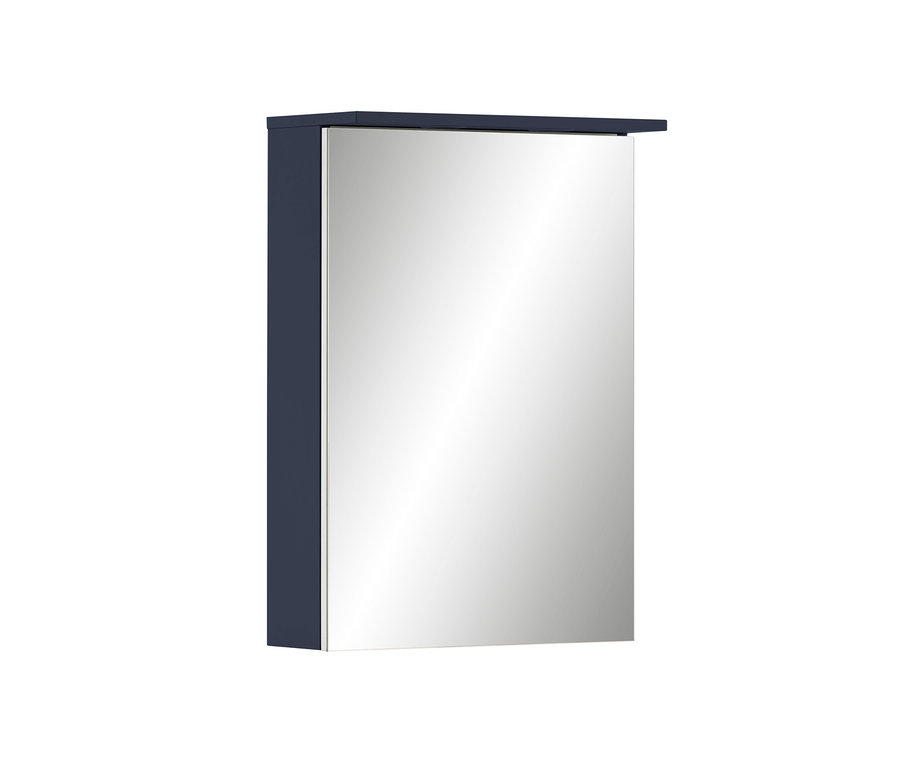 Foto eines blauen Spiegelschranks »Jesper«.