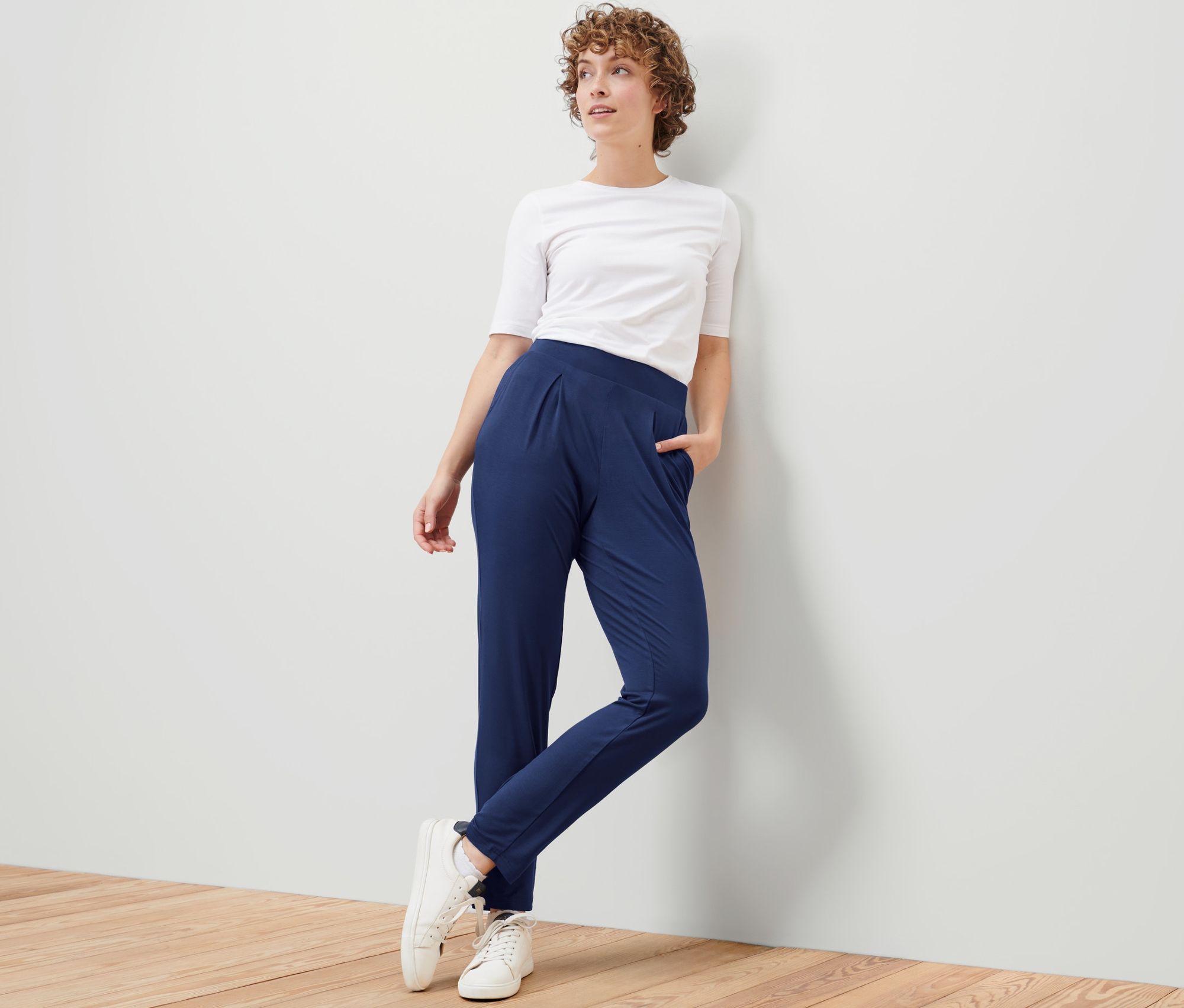 Thumbnail - Tchibo - Jerseyhose - Damen - Gr. L - dunkelblau