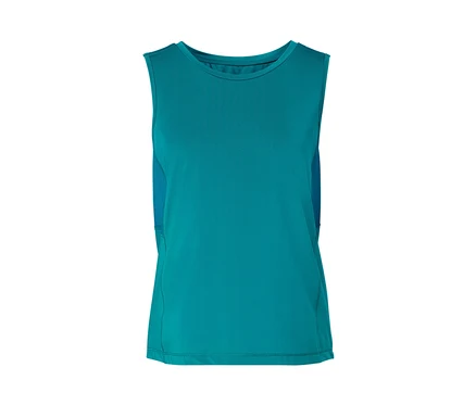 Türkises Sporttop.