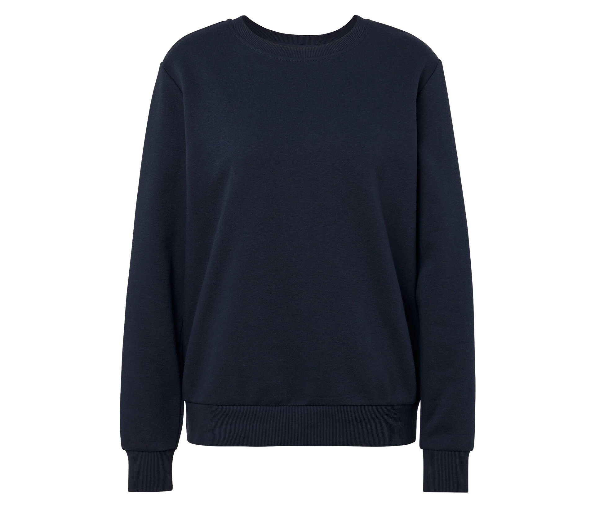 Sweatshirt - Damen - Gr. S - dunkelblau - dunkelblau