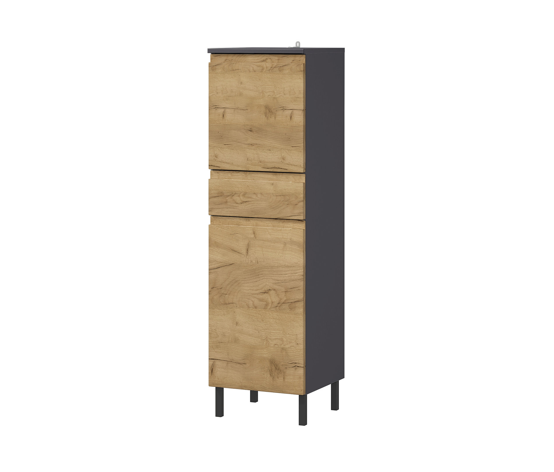 Tchibo - Schrank »Salinas« - 34x34x120cm - braun -