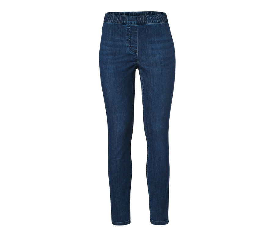 Blaue Treggings.