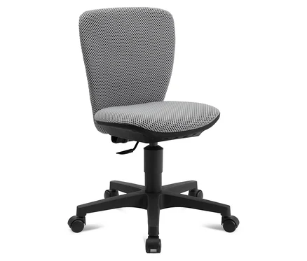 Topstar Sitness »Home S'cool« Bürostuhl in Schwarz/Grau vor einem weißen Hintergrund.