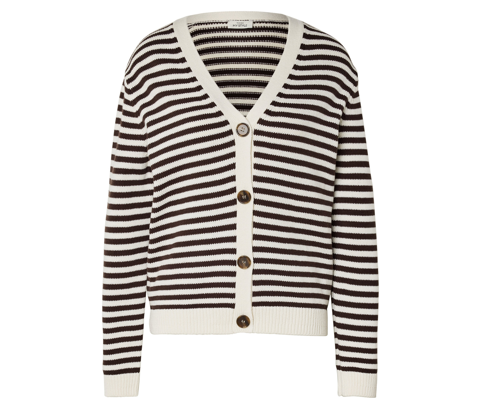 Tchibo - Grobstrick-Cardigan - Damen - Gr. XXL - offwhite