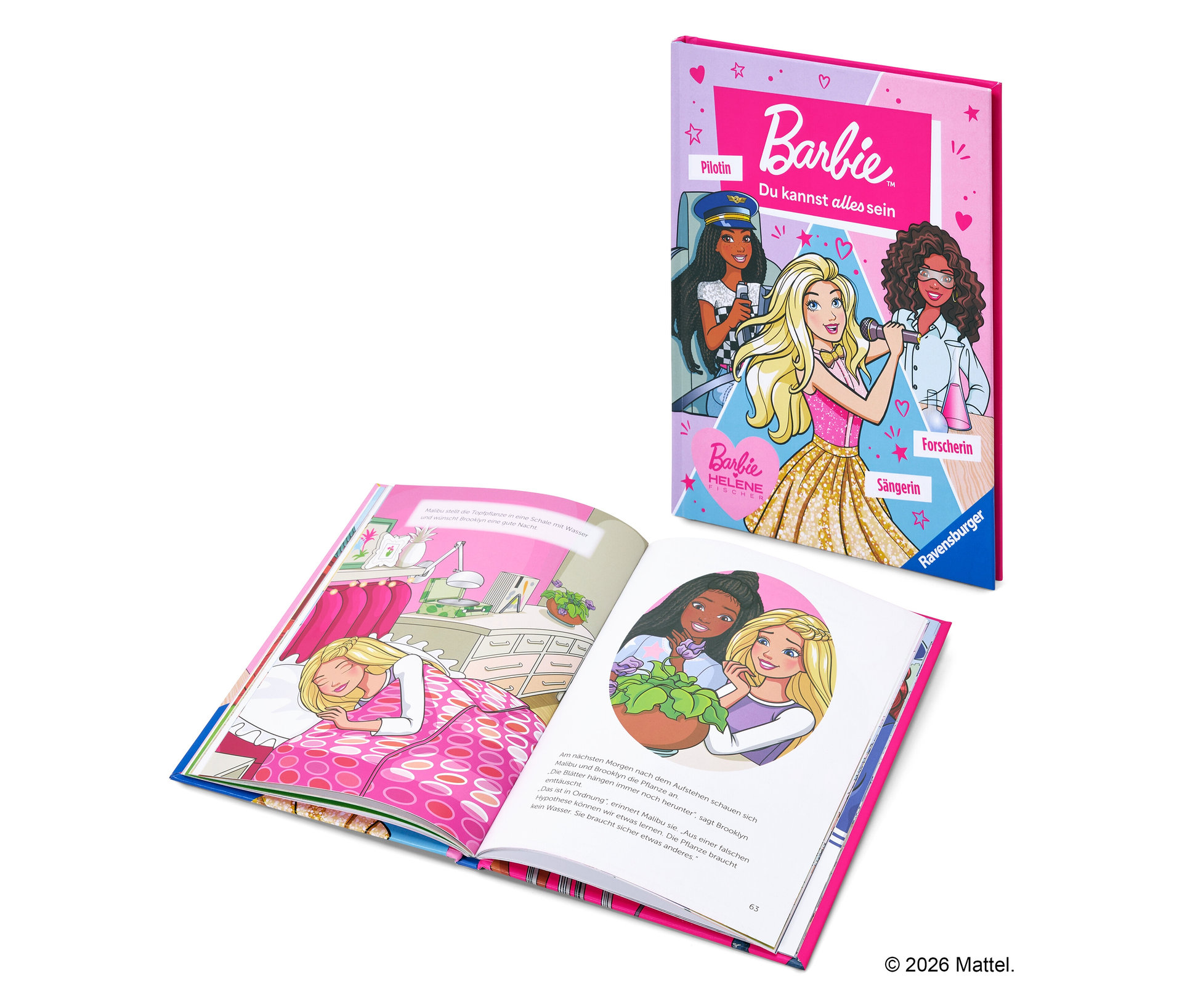 Tchibo - Barbie loves Helene Fischer Buch »Barbie – du kannst alles sein« - Papier