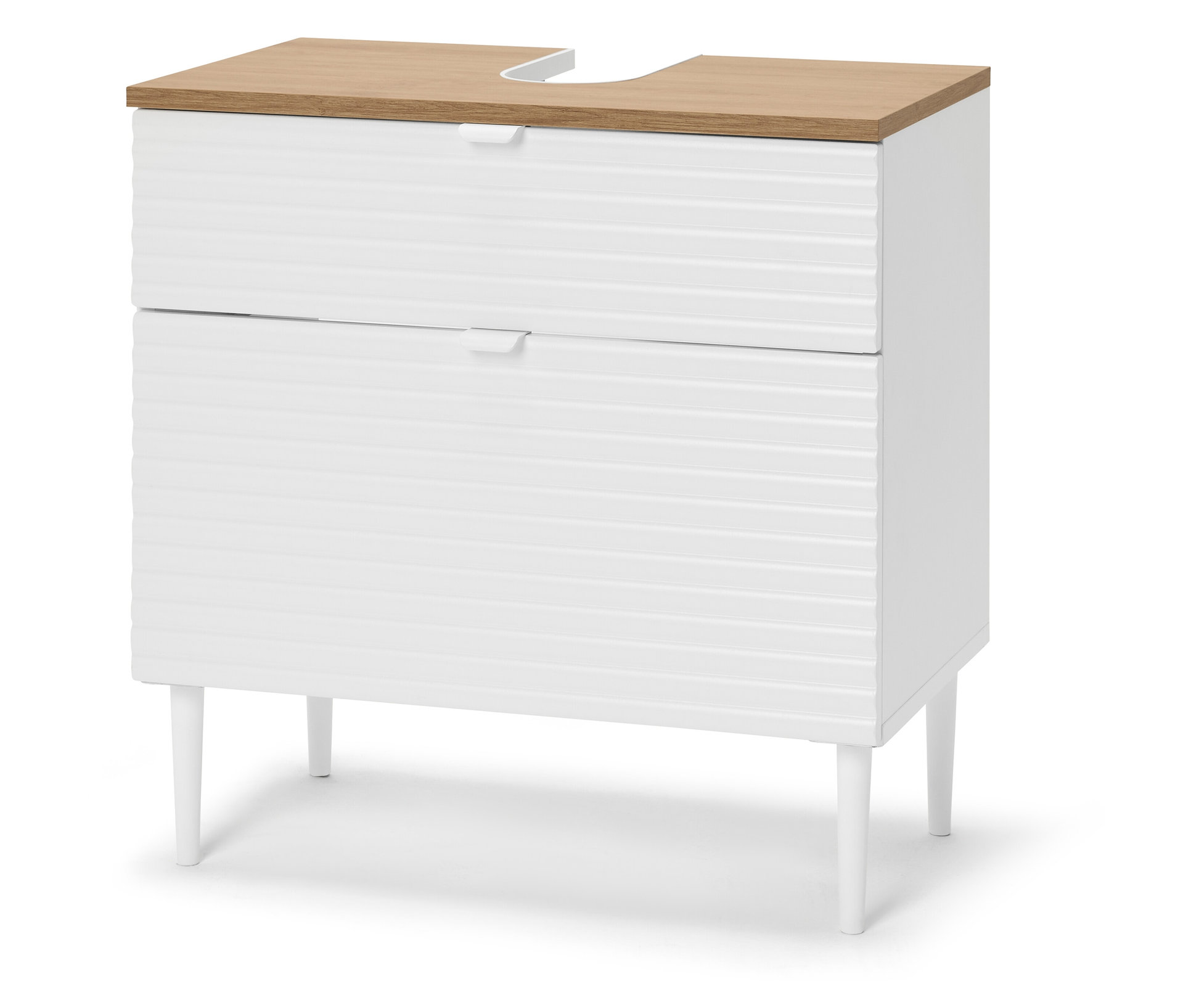 Tchibo - Waschbeckenunterschrank »Sonari« mit Schubladen - 60x37,1x59,5cm - braun -