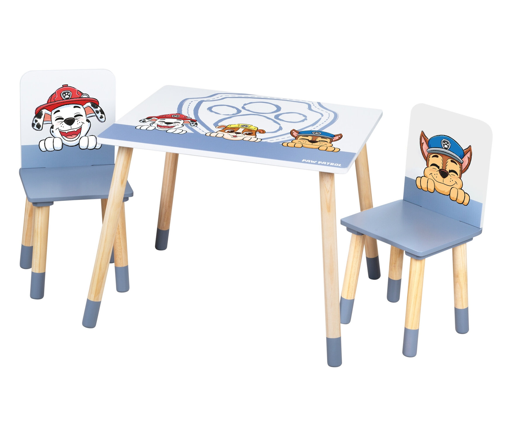 Roba Kindersitzgruppe »Paw Patrol« - 26,5x26,5x54cm - weiß -