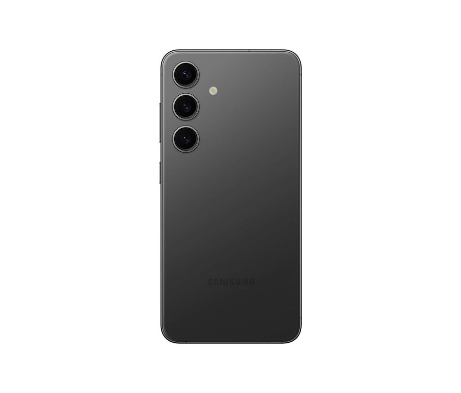Rückseite des Samsung Galaxy S24 5G 128GB in Onyx Schwarz.