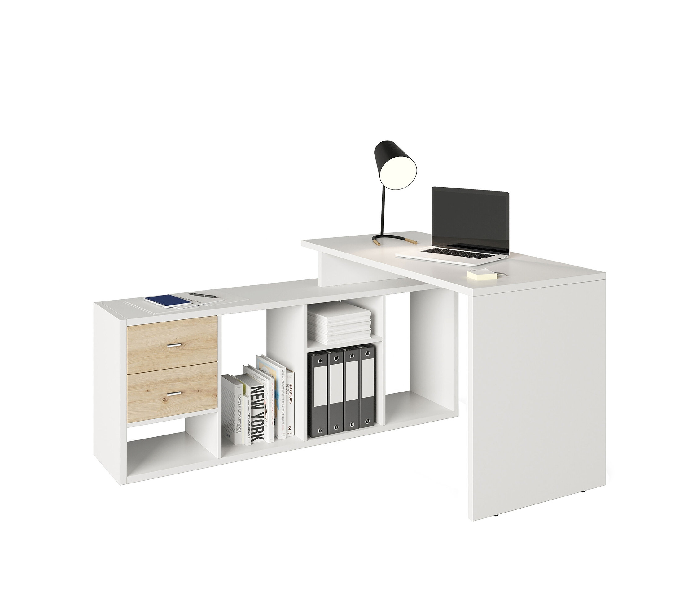 Roba Set - 120x57,9x75cm - weiß -