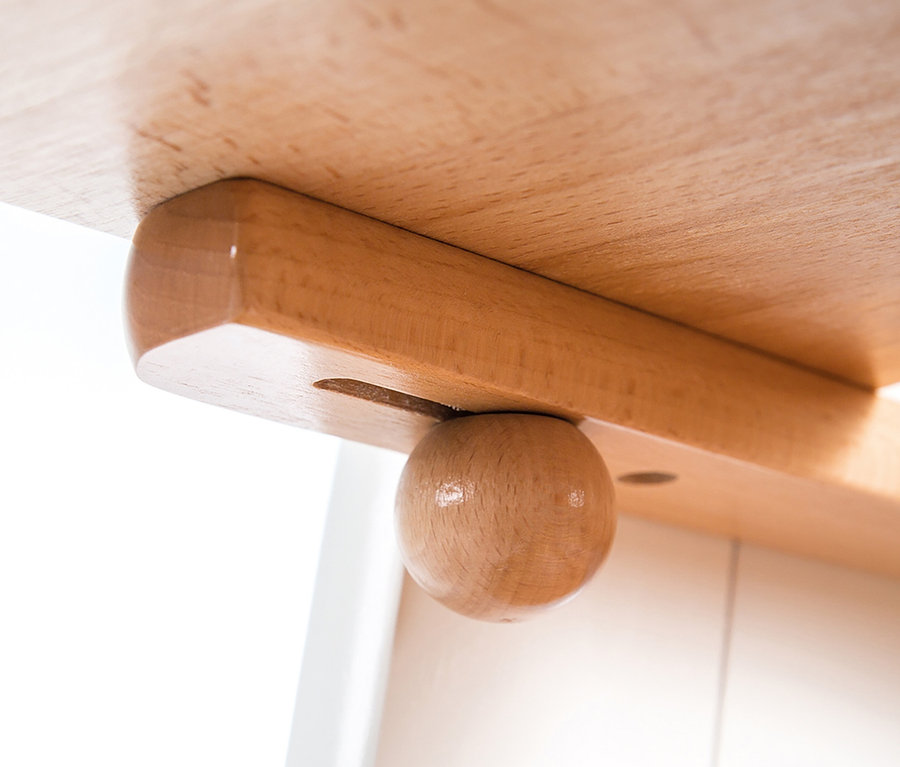 Detailansicht eines roba Treppenhochstuhls »Kid Up«.