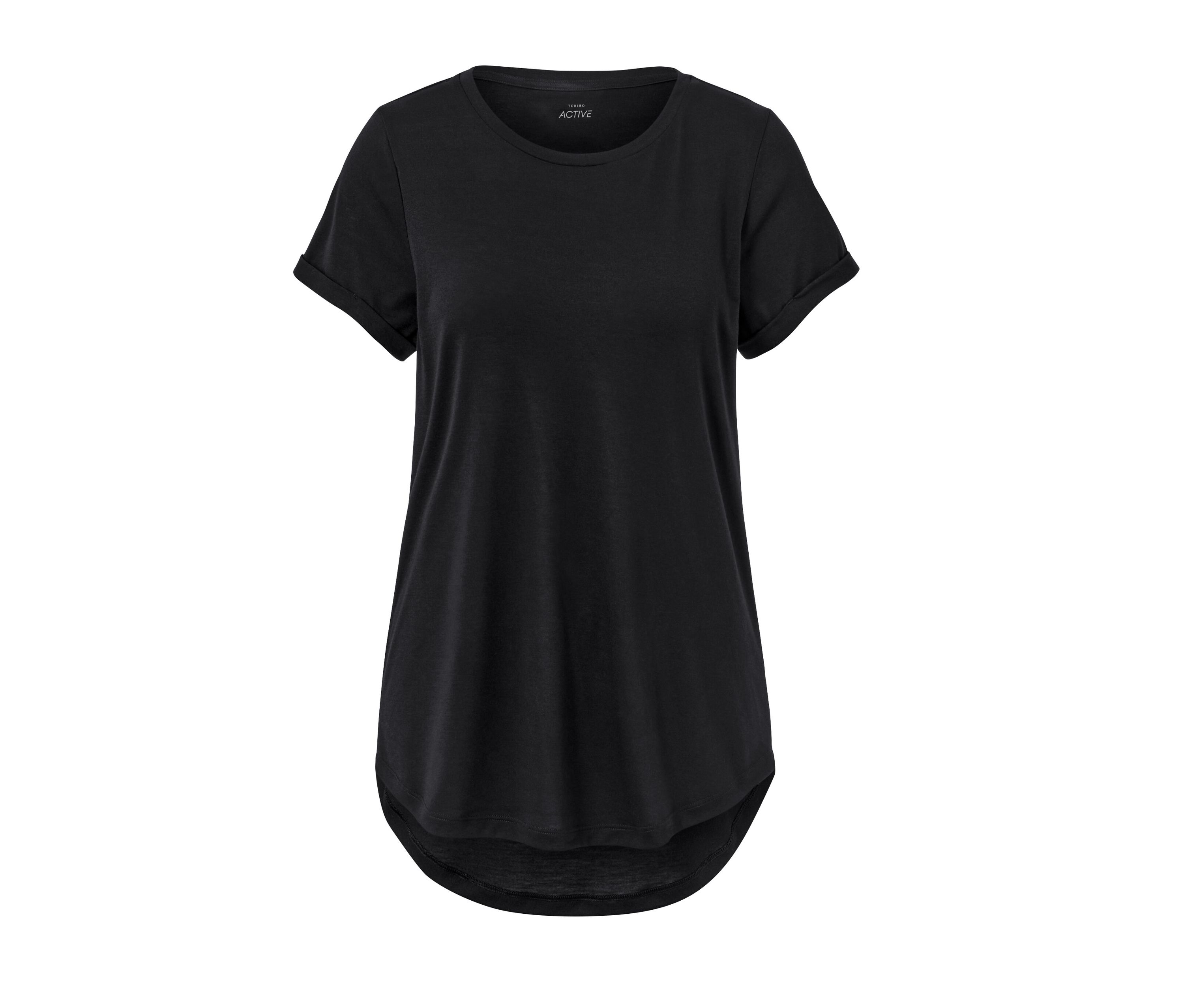 Tchibo - Longshirt - Damen - Gr. XS - schwarz
