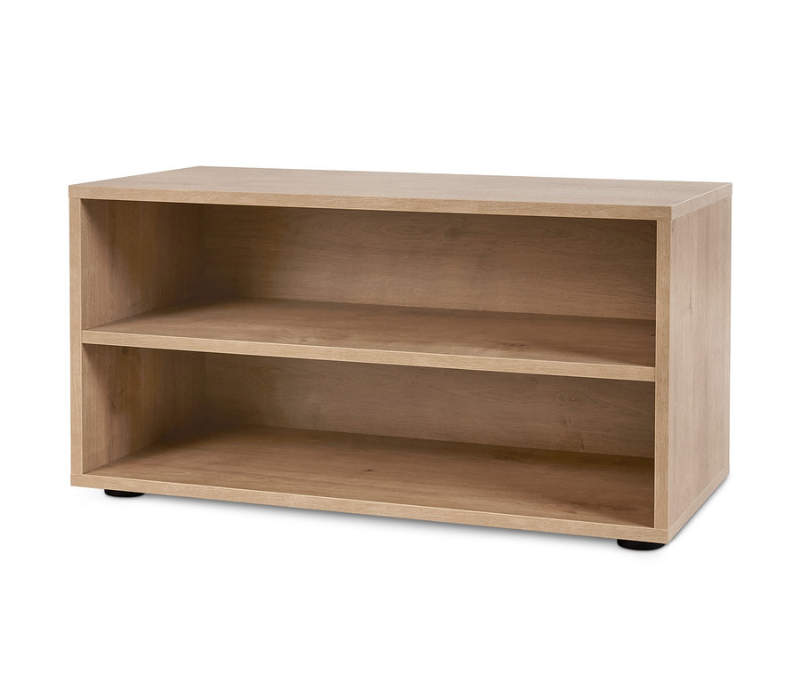 Regalmodul »Flemming«, ca. 75 x 37,5 cm, offen, Eichendekor.