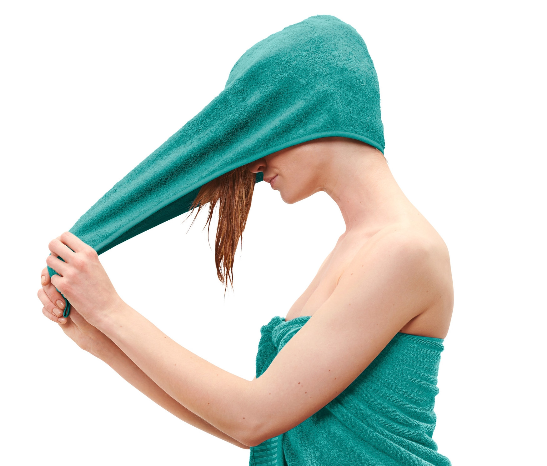 Thumbnail - Tchibo - Turban-Handtuch - blau