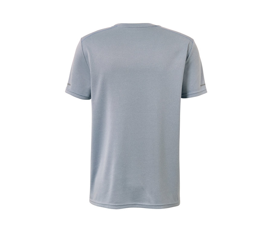 Grau meliertes Funktionsshirt.