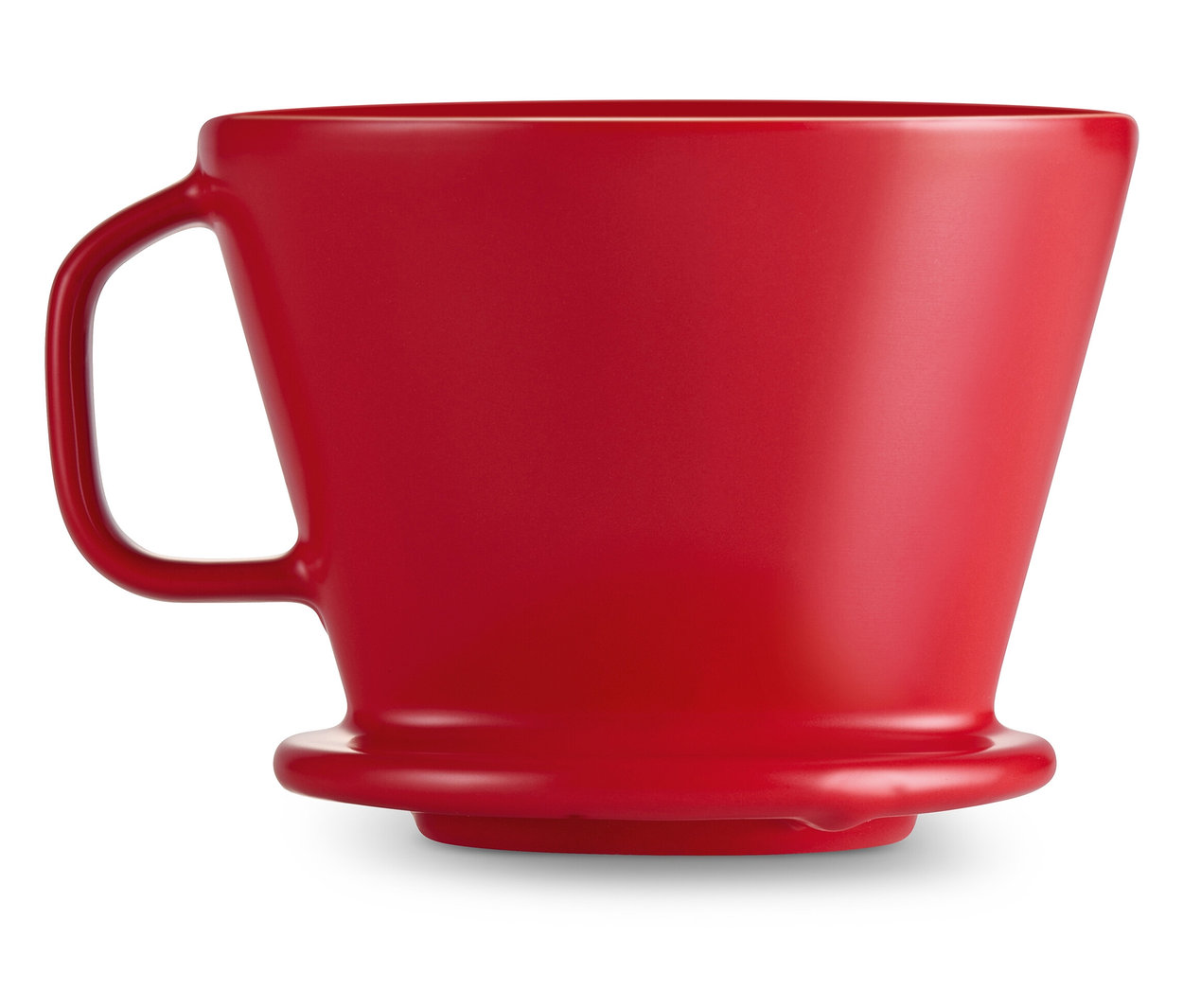 Roter Kaffee Handfilter Gr. 2.