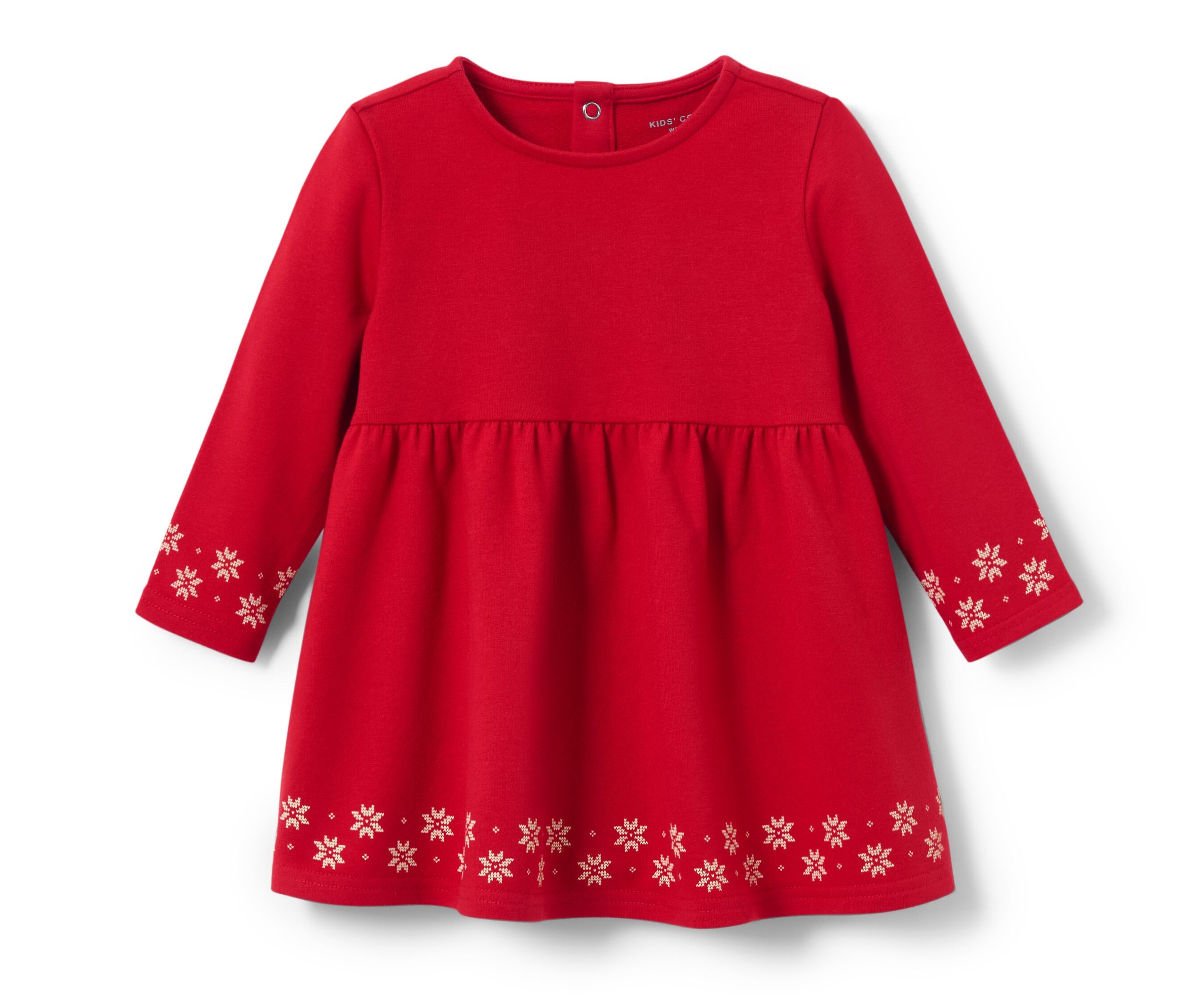 Tchibo - Kinder-Sweatkleid - Baby - Gr. 74/80 - rot
