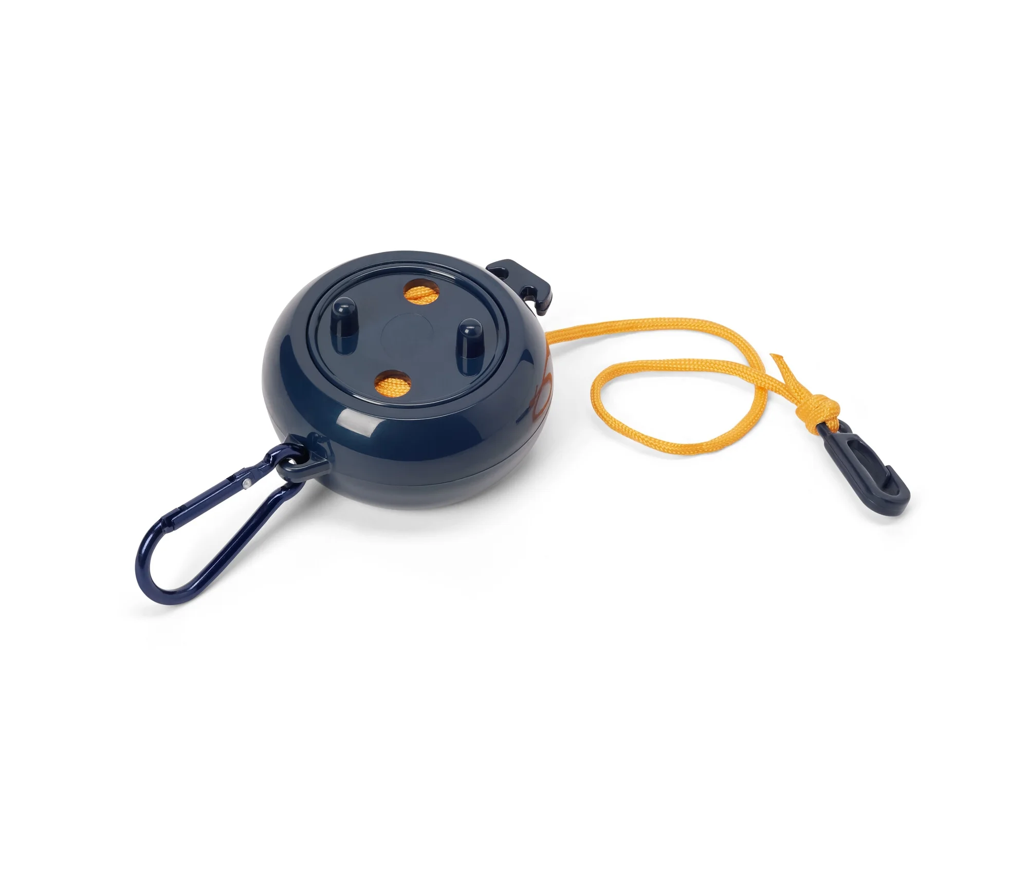 bin es günstig Kaufen-Tchibo - Camping-Wäscheleine - orange. Tchibo - Camping-Wäscheleine - orange <![CDATA[Camping-Wäscheleine Farbe: Orange Rollbox und Karabiner blau Material: Rollbox 100% Acrylnitril-Butadien-Styrol Leine 100% Polyester Karabiner 1 Aluminium Kara