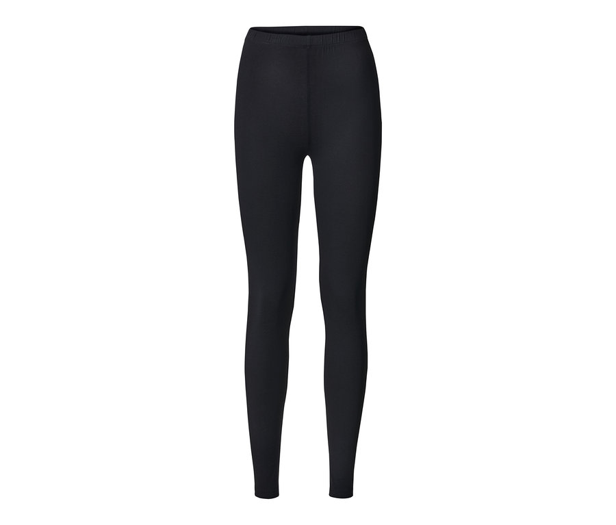 Schwarze Leggings.